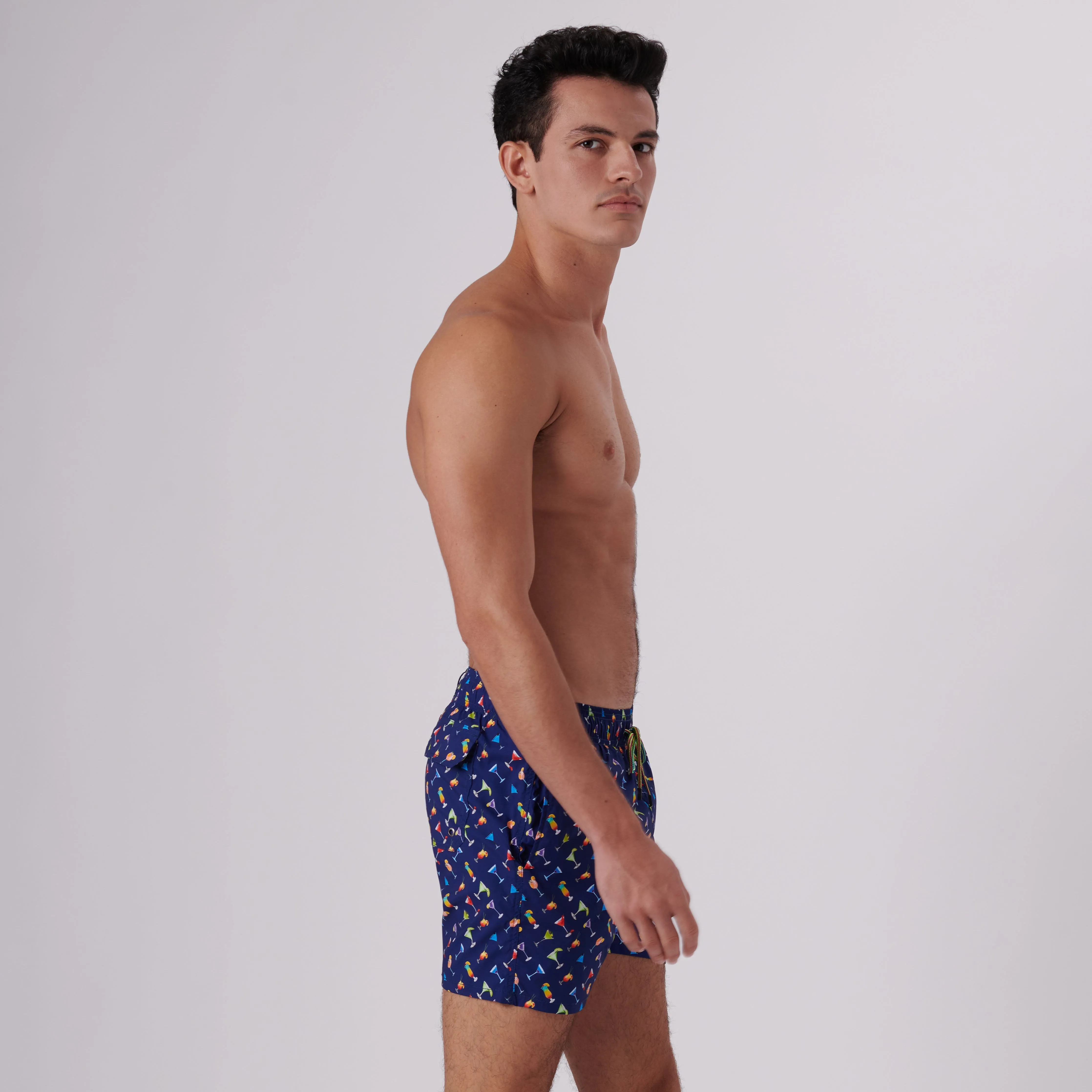 Archer Cocktails Swim Trunks sold by Bugatchi product image thumbnail 4