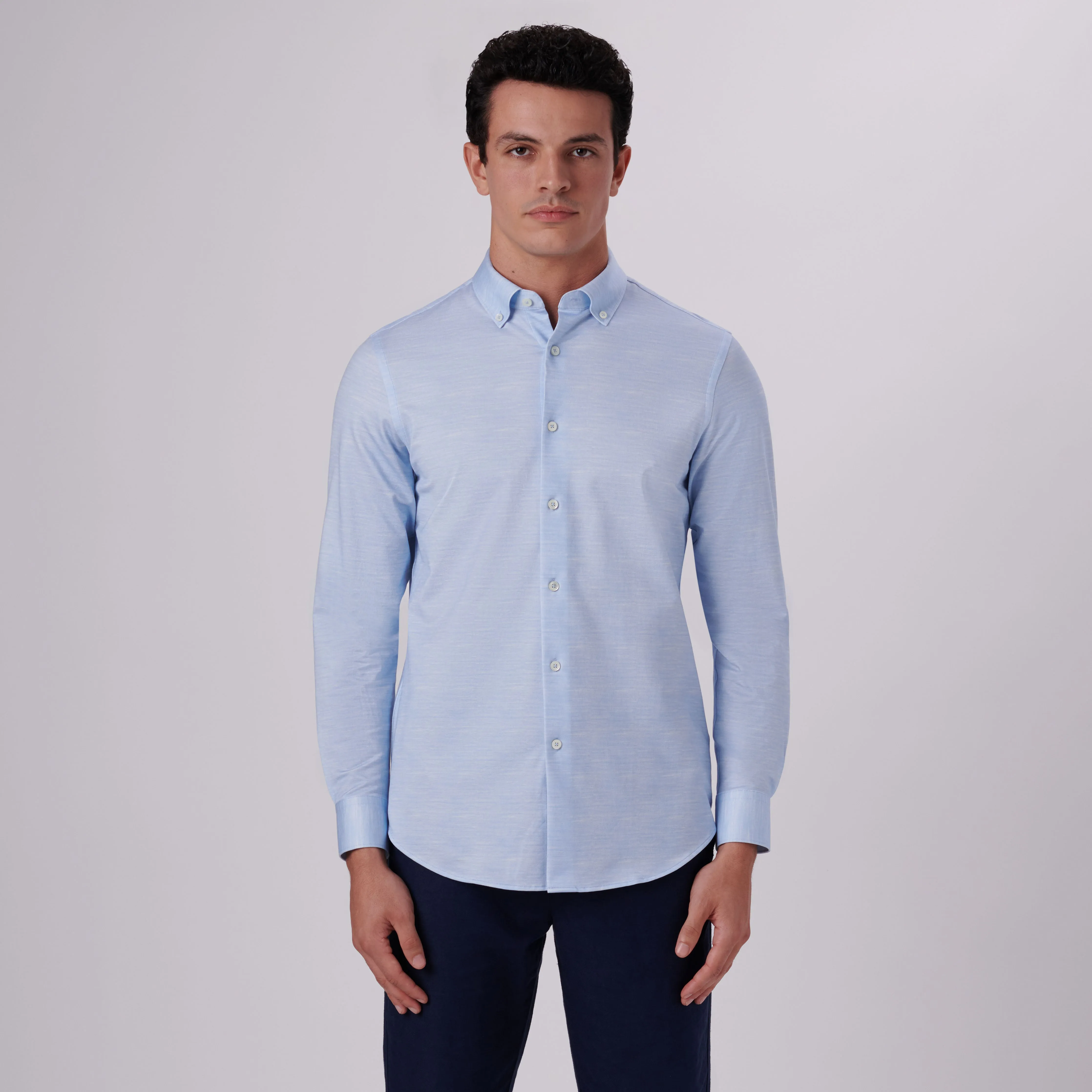 James Heather Print OoohCotton Shirt sold by Bugatchi product image thumbnail 2