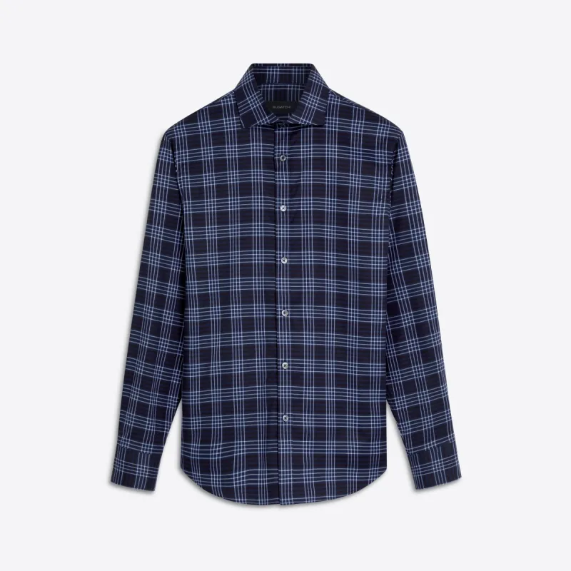 AXEL Plaid Check Shirt sold by Bugatchi