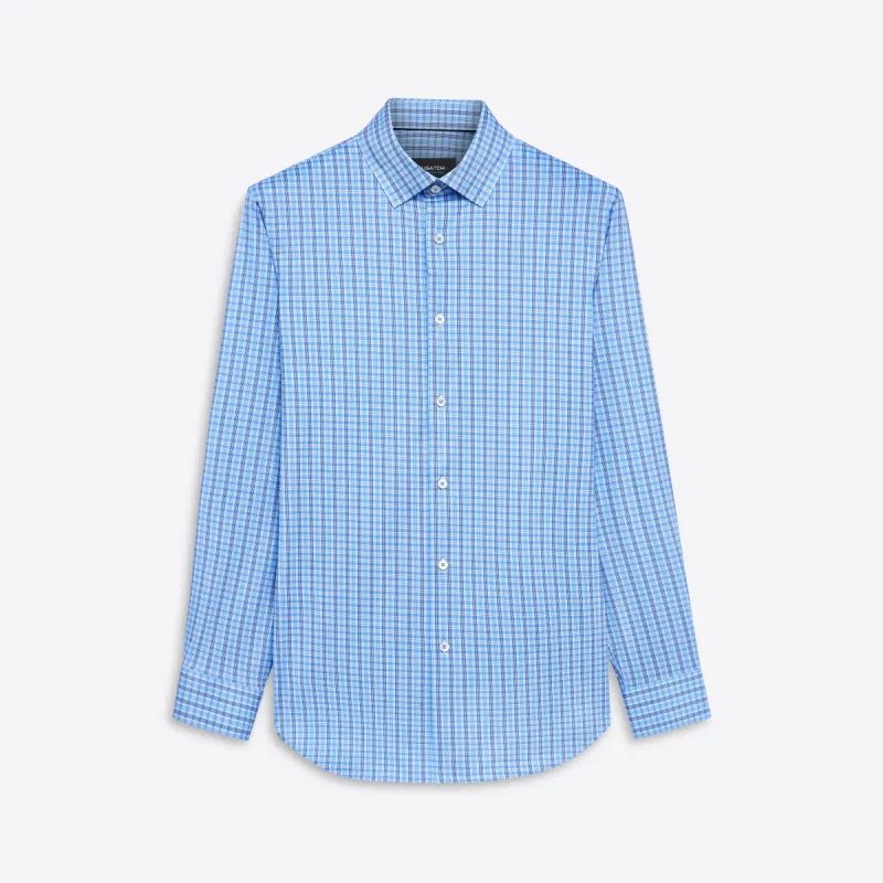 JAMES Plaid Check OoohCotton Shirt sold by Bugatchi