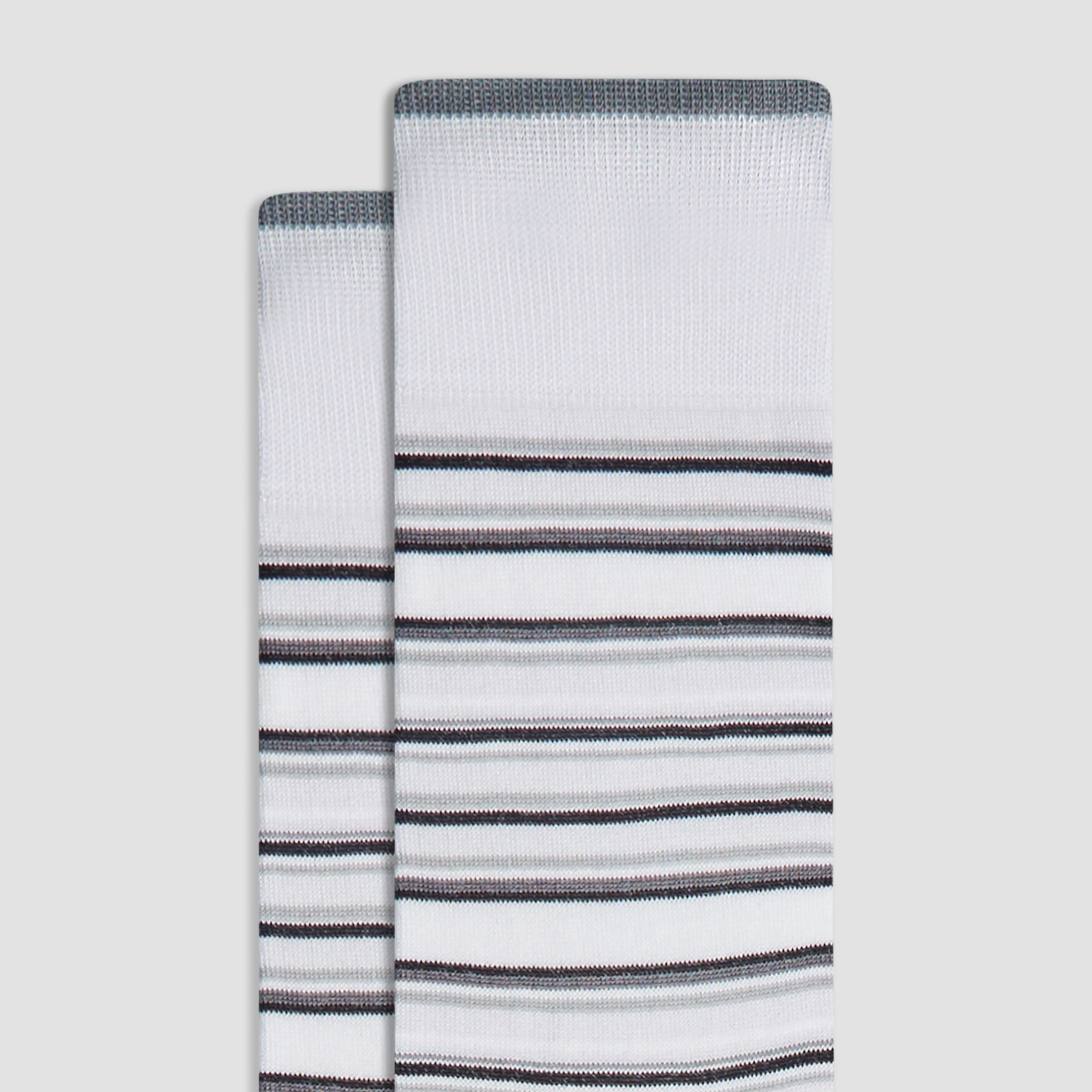 Striped Mid-Calf Socks sold by Bugatchi product image thumbnail 2