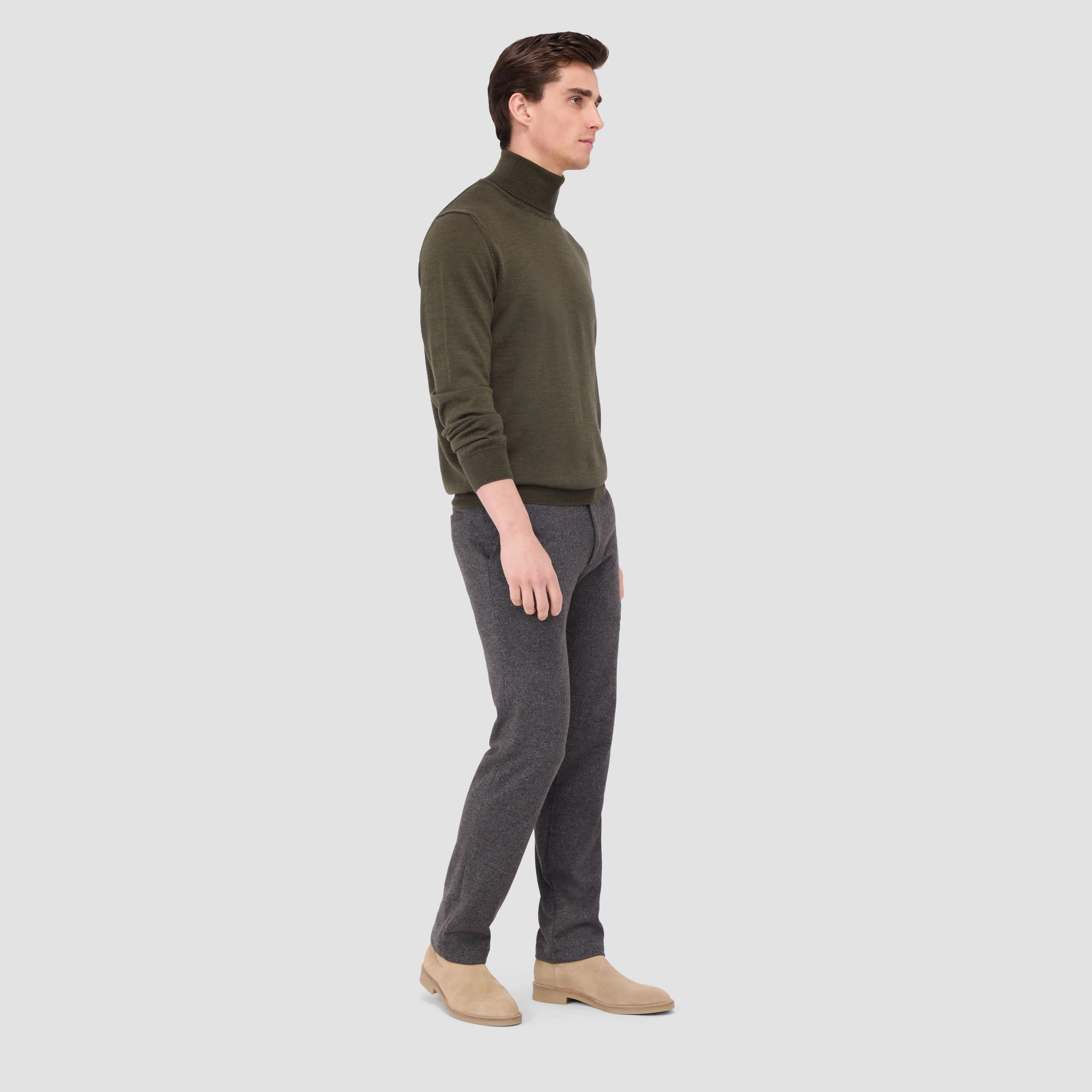 Sawyer Turtleneck Super Merino Sweater sold by Bugatchi product image thumbnail 5