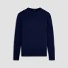Rib Knit Crew Neck Sweater sold by Bugatchi
