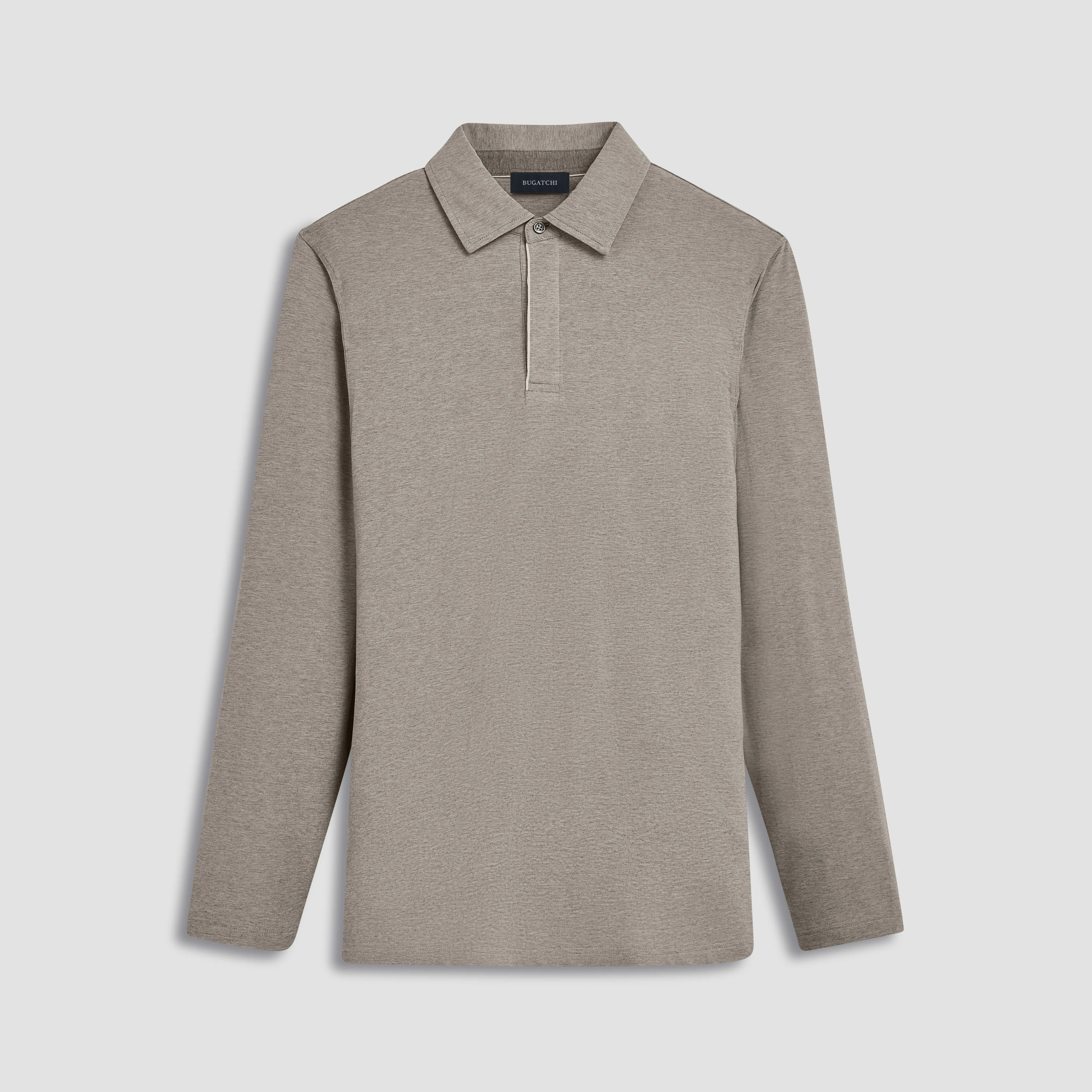 Long-sleeved Polo Shirt sold by Bugatchi
