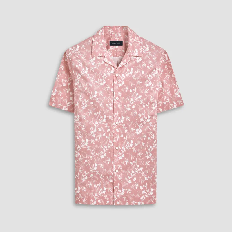 Orson Floral Short Sleeve Shirt sold by Bugatchi