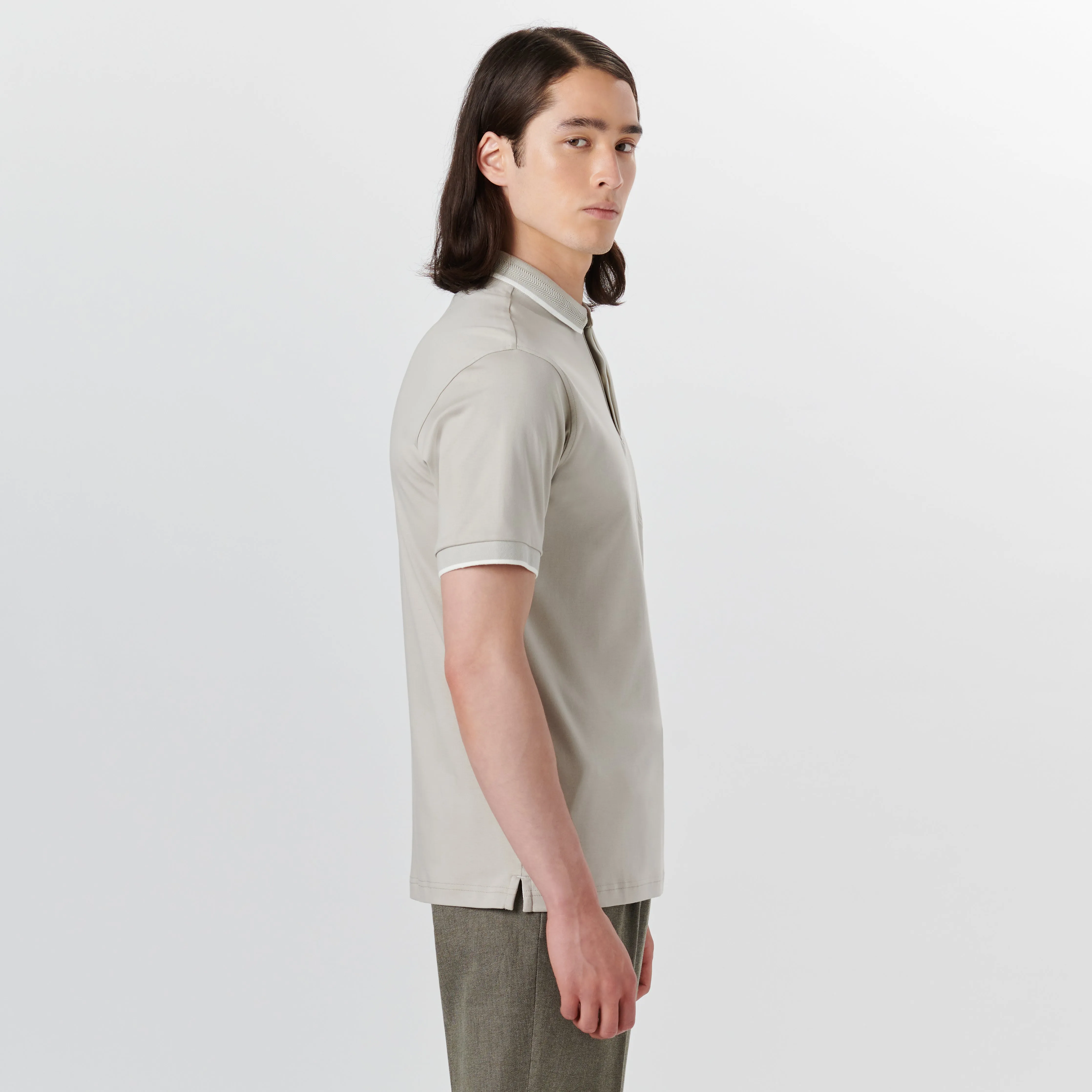 Short Sleeve Polo sold by Bugatchi product image thumbnail 3