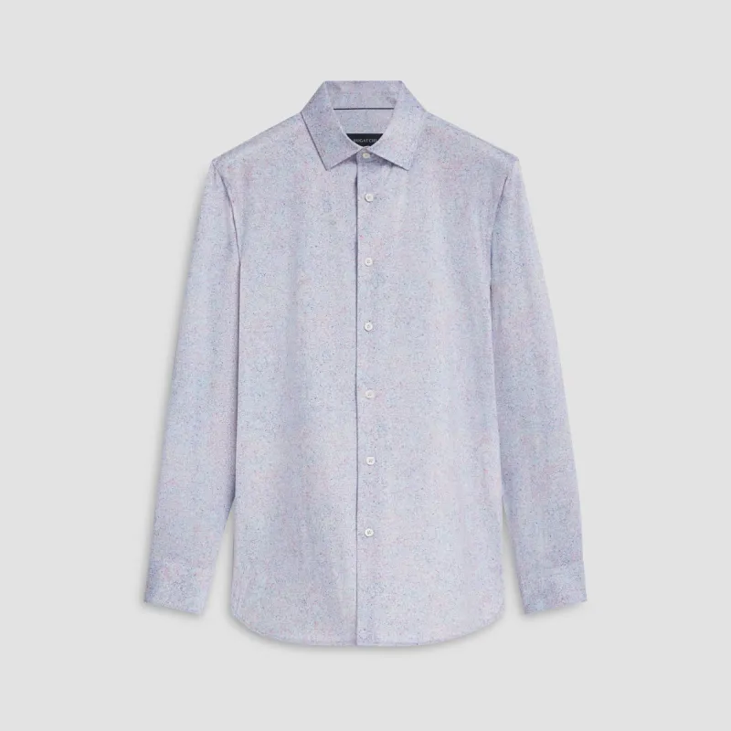 James Marbled OoohCotton Shirt sold by Bugatchi