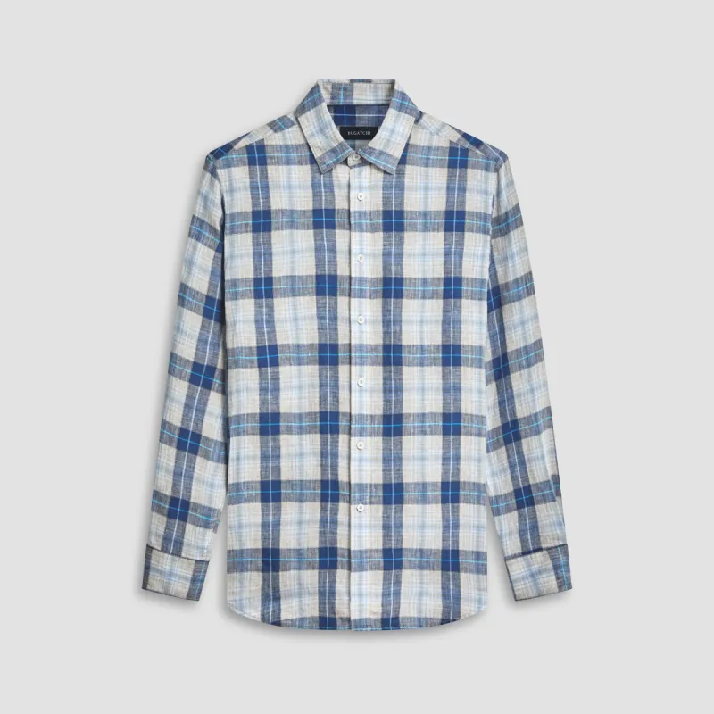Karl Plaid Shirt sold by Bugatchi