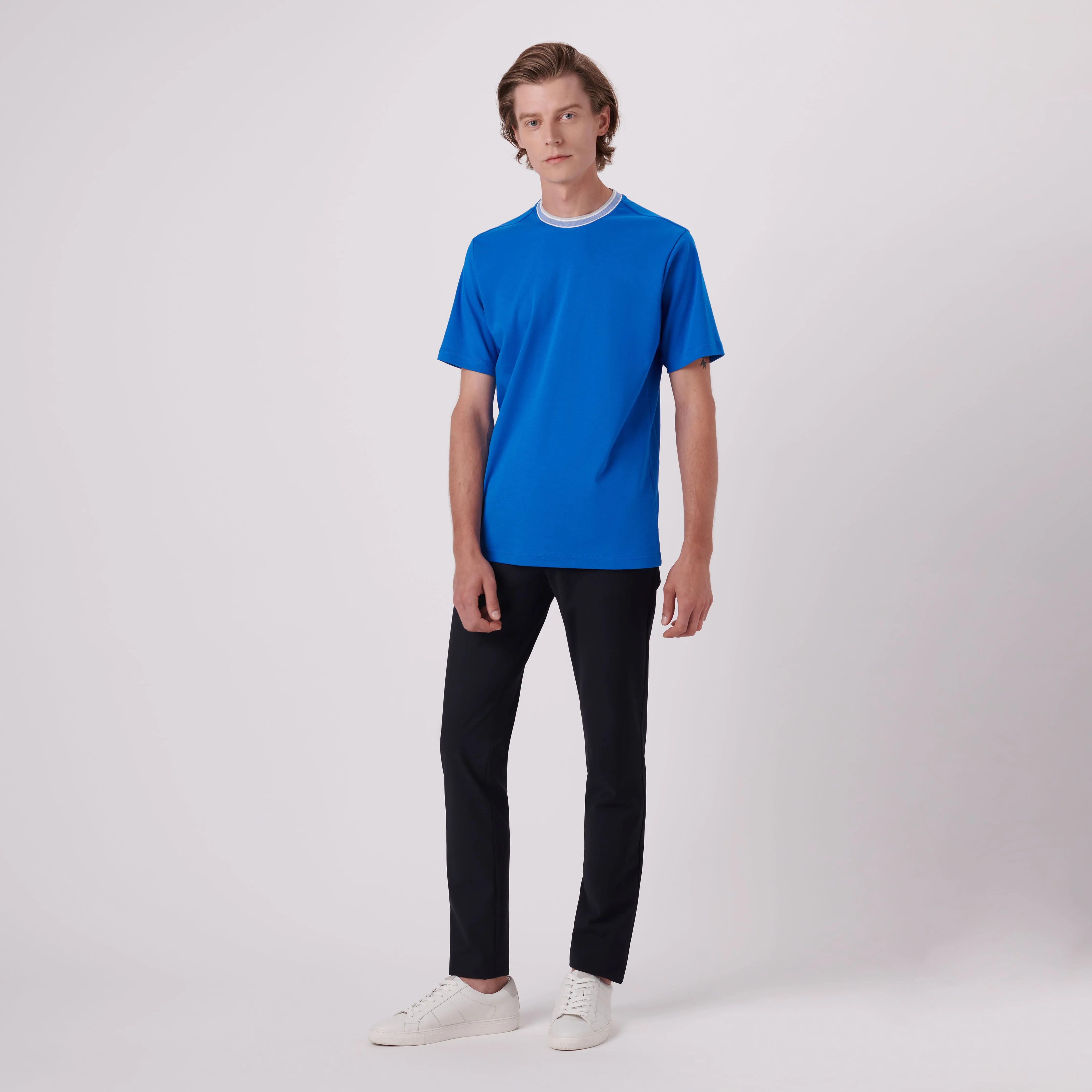 Crew Neck T-Shirt sold by Bugatchi product image thumbnail 5