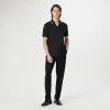 Solid Johnny Collar Polo sold by Bugatchi