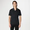 Solid Johnny Collar Polo sold by Bugatchi