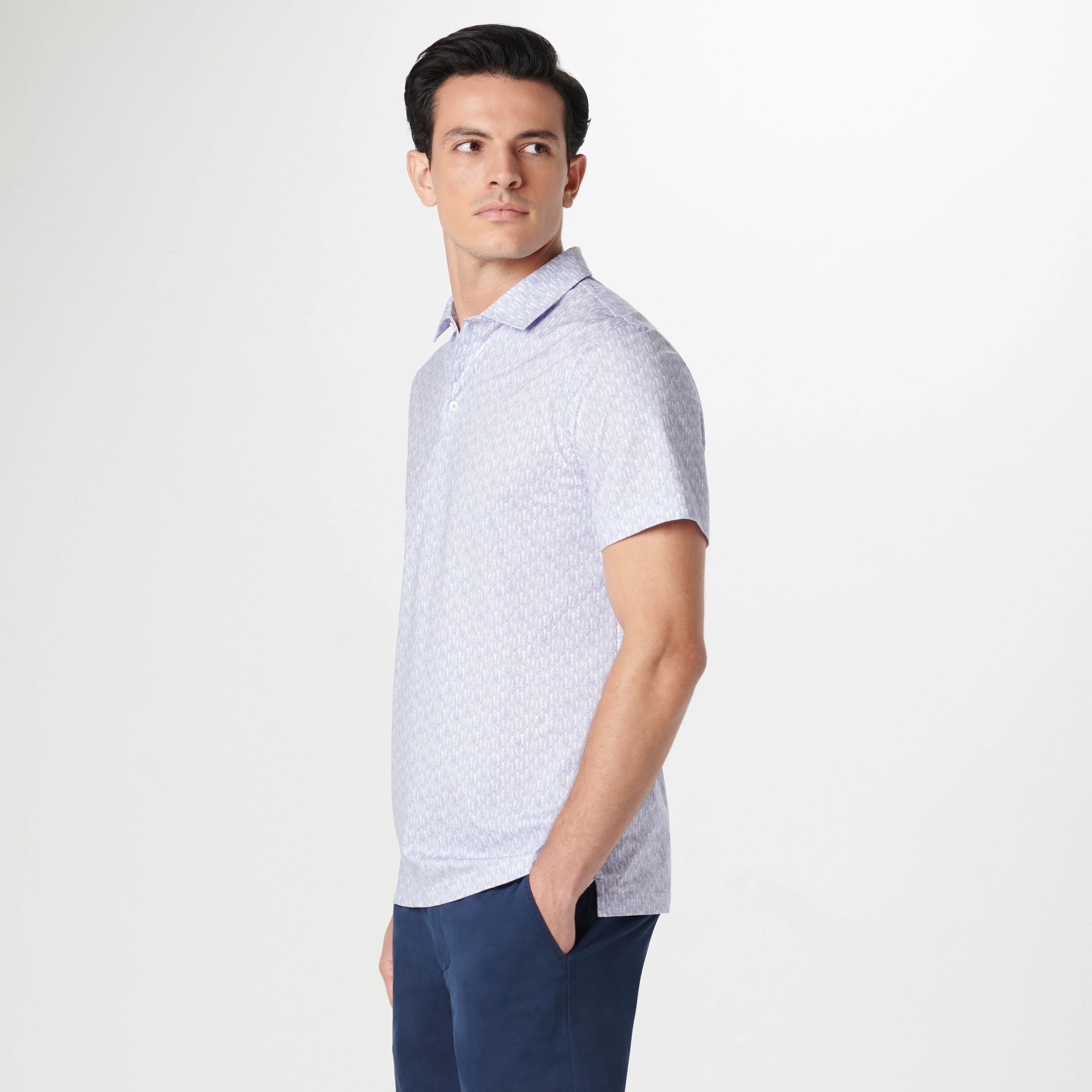 Victor Golfer OoohCotton Polo sold by Bugatchi product image thumbnail 3