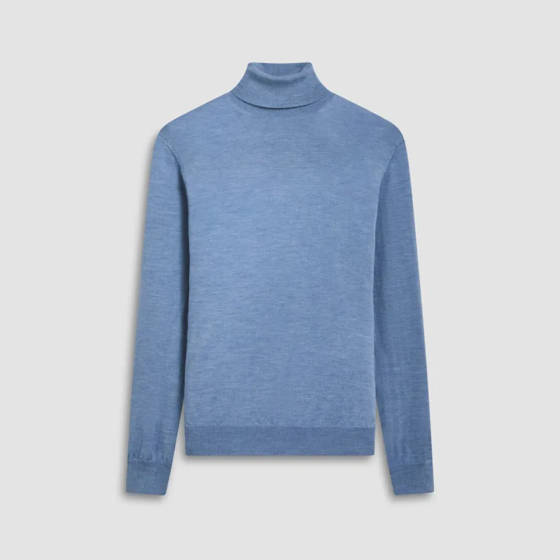Super Merino Solid Turtleneck Sweater sold by Bugatchi