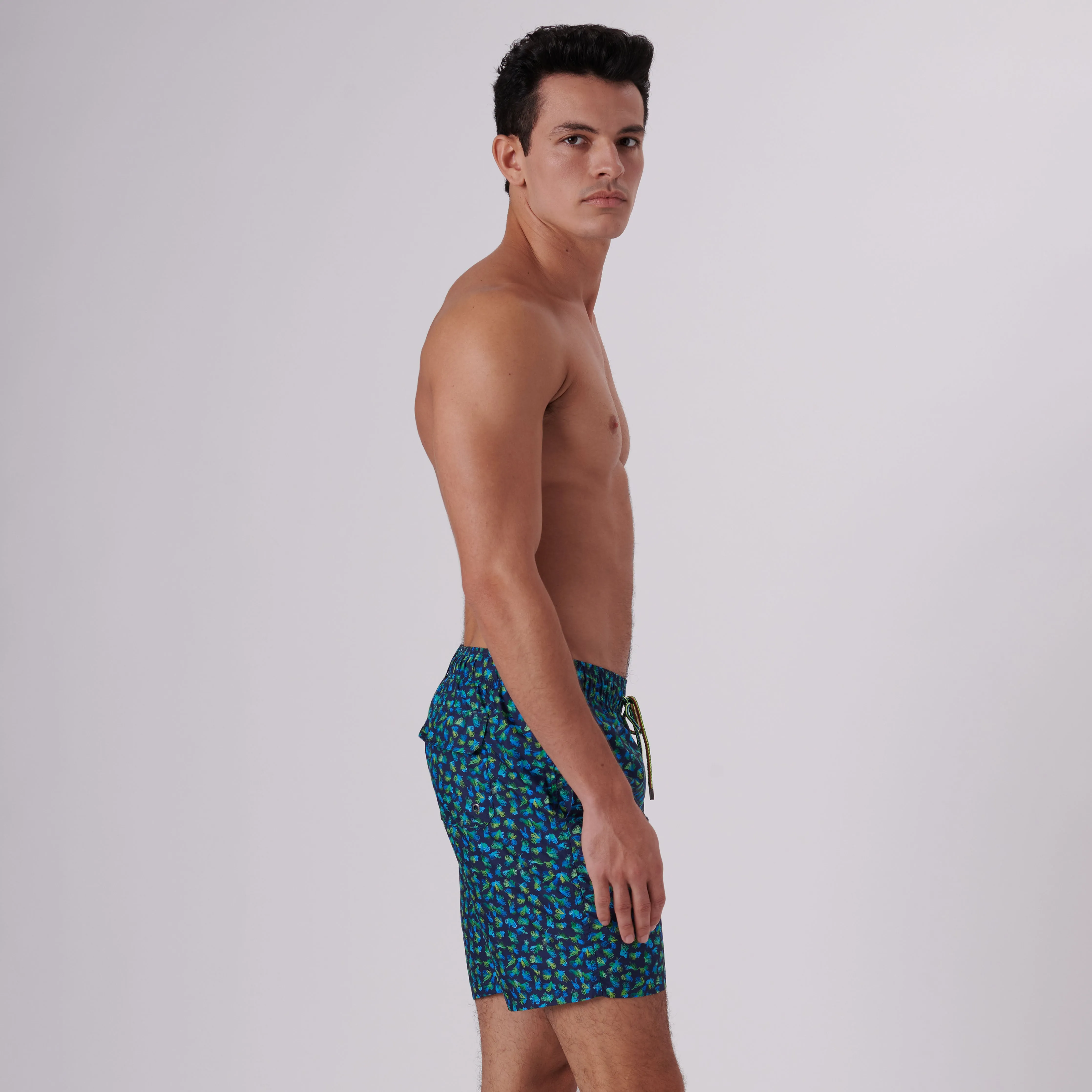 Cosmo Sea Lace Swim Trunks sold by Bugatchi product image thumbnail 4