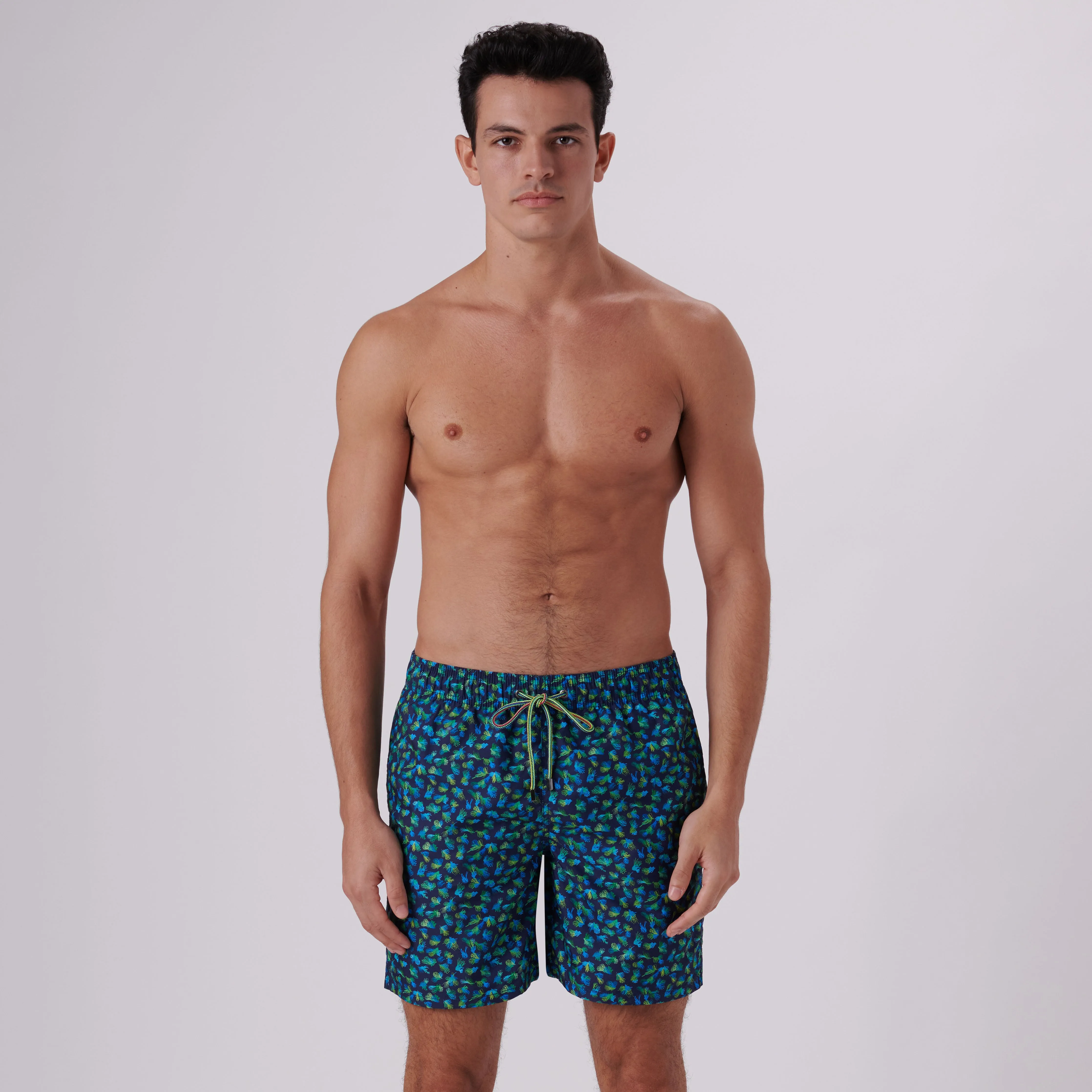 Cosmo Sea Lace Swim Trunks sold by Bugatchi product image thumbnail 3