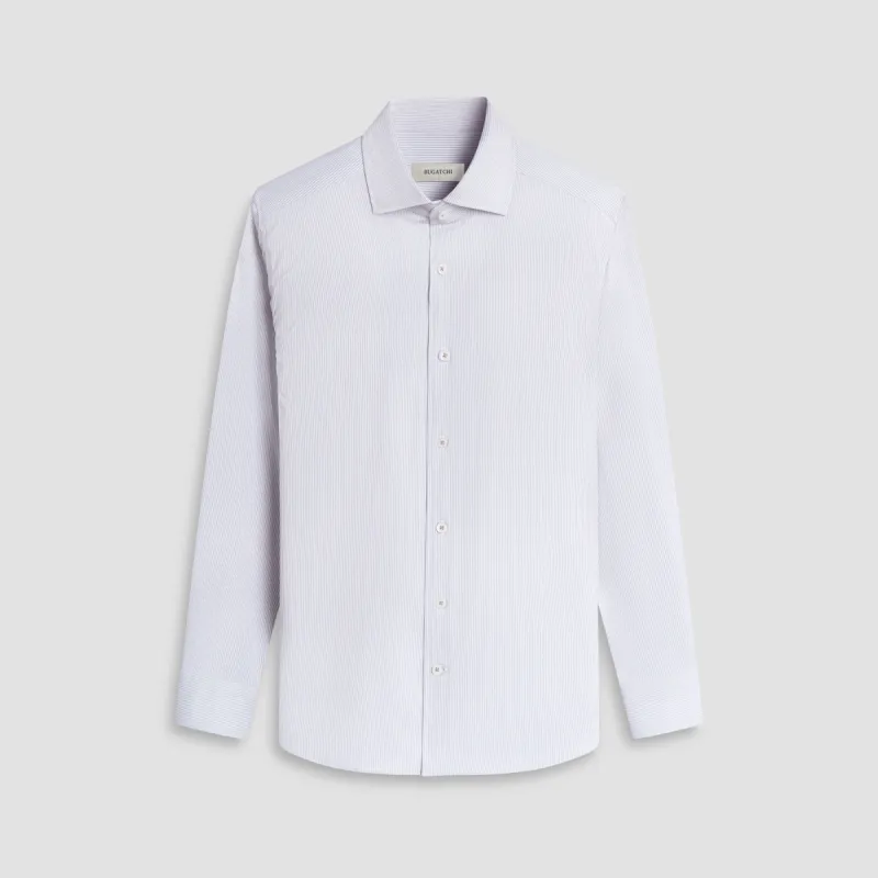 Devon Striped OoohCotton Shirt sold by Bugatchi