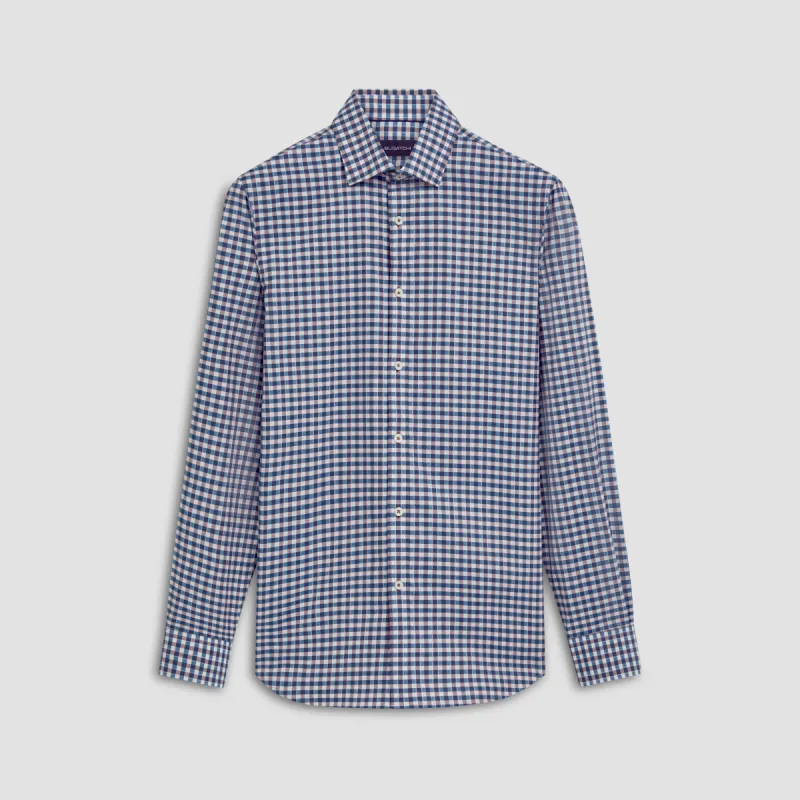 Julian Gingham Check Shirt sold by Bugatchi