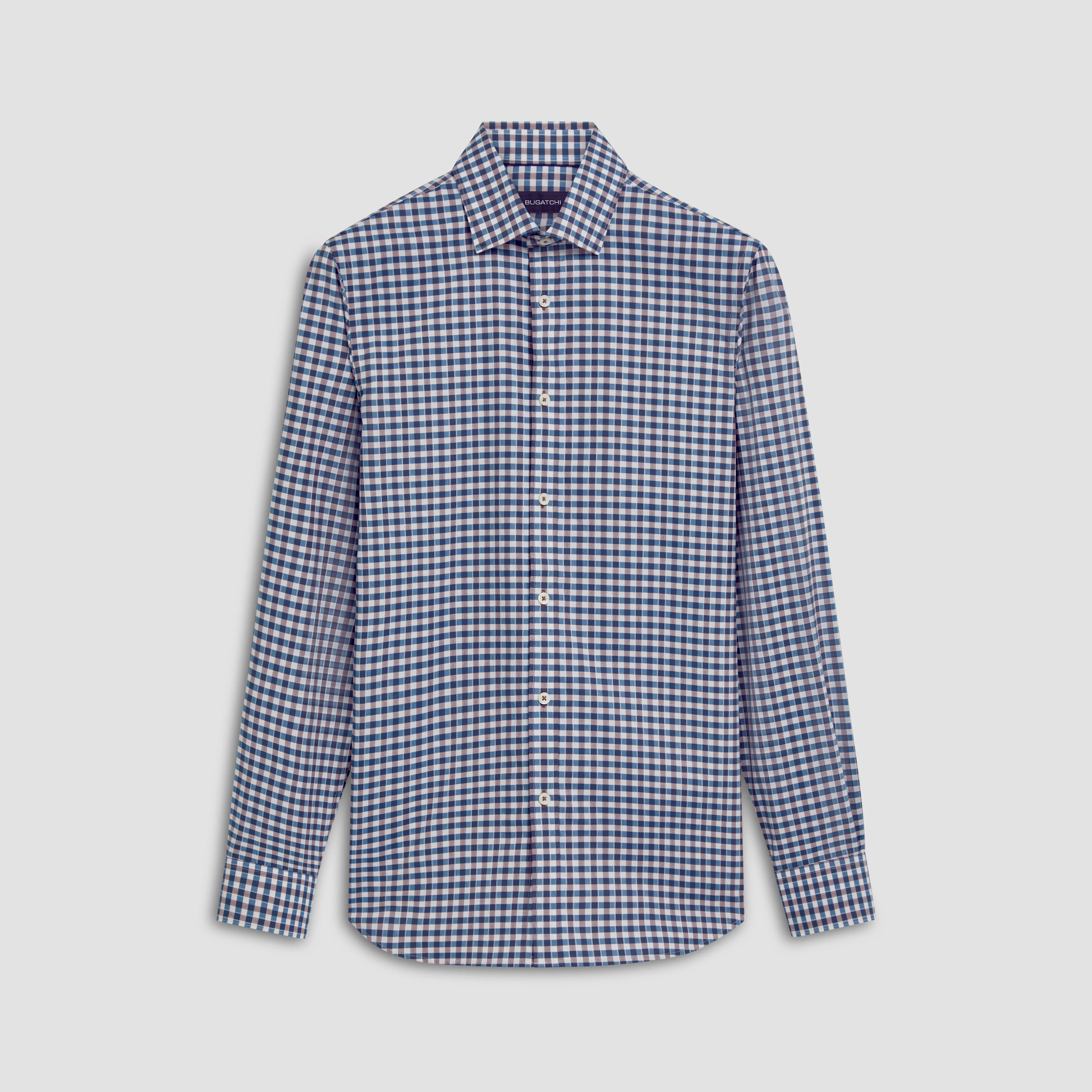 Julian Gingham Check Shirt sold by Bugatchi