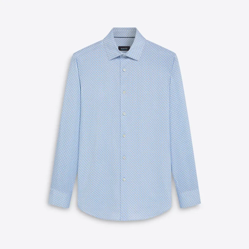 JAMES Half Drop Check OoohCotton Shirt sold by Bugatchi
