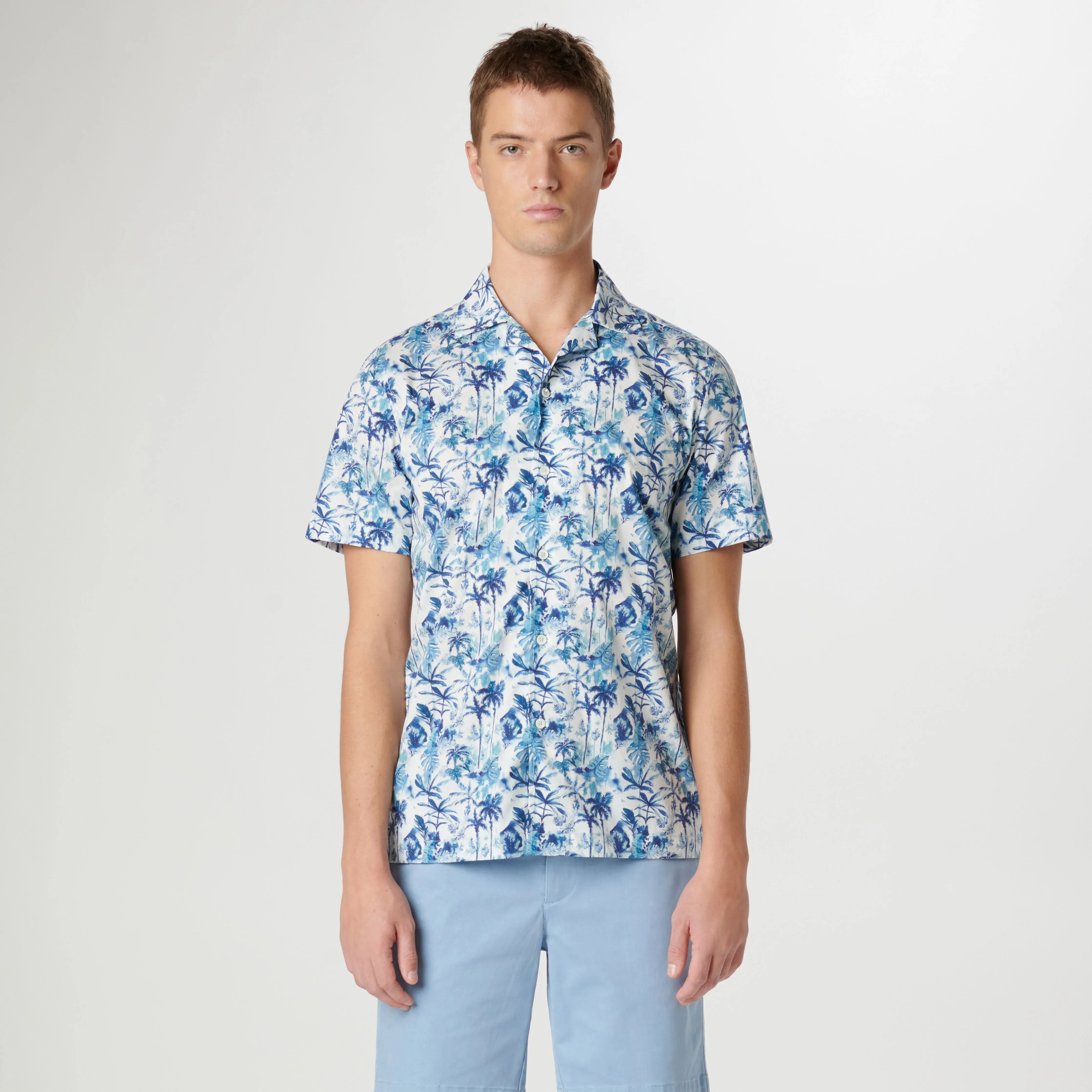 Jackson Palm Tree Short Sleeve Shirt sold by Bugatchi product image thumbnail 2