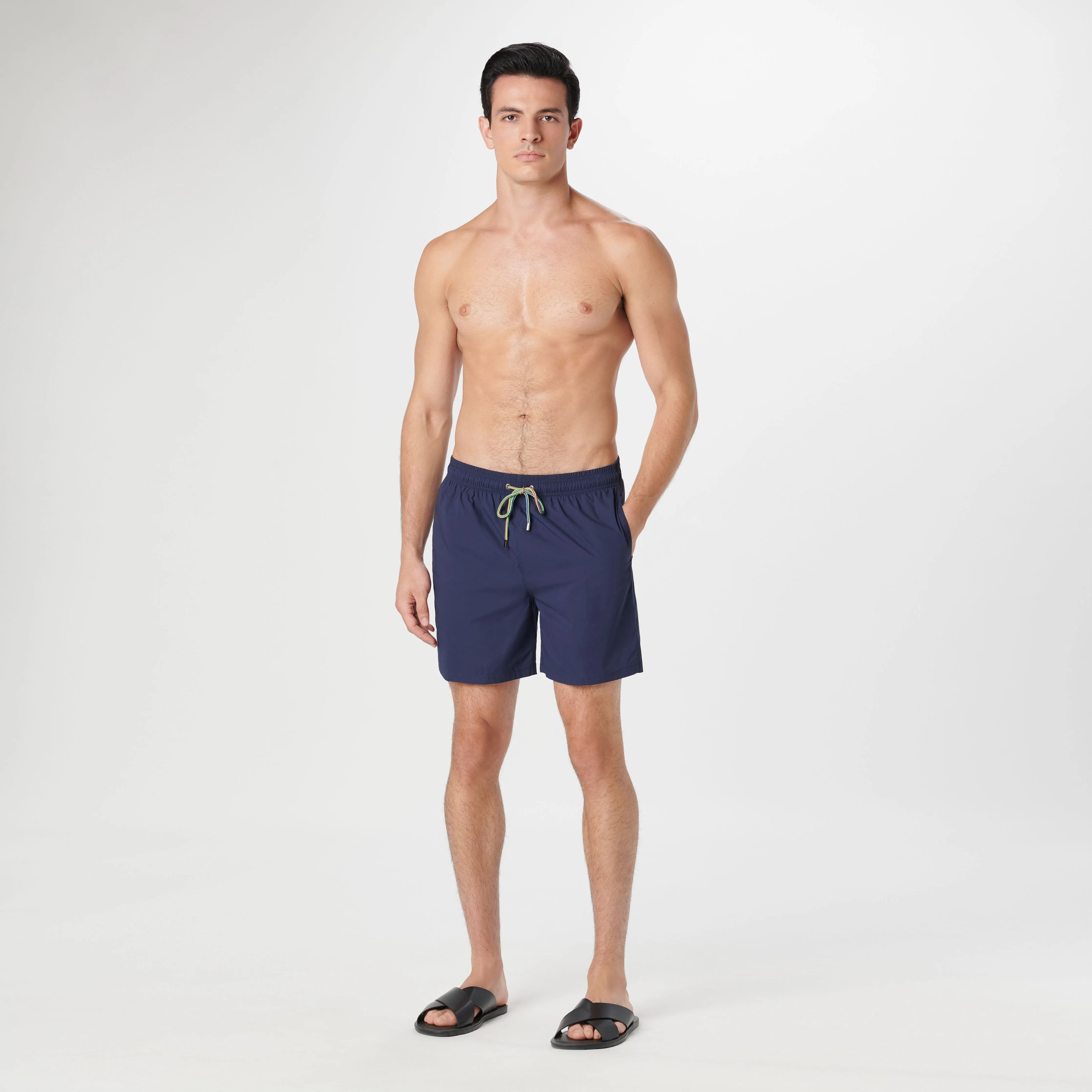 Cosmo Solid Swim Trunks sold by Bugatchi product image thumbnail 5