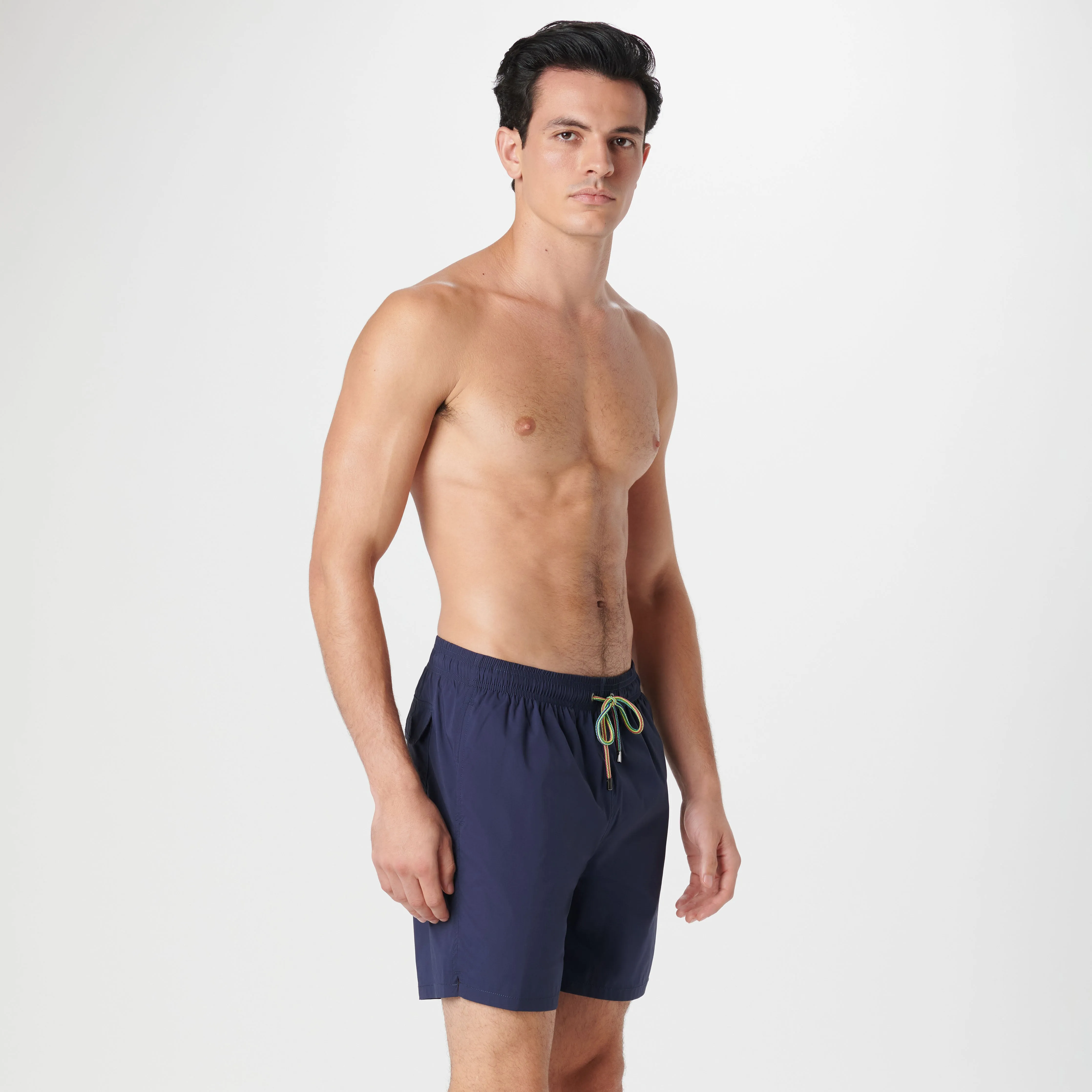 Cosmo Solid Swim Trunks sold by Bugatchi product image thumbnail 3