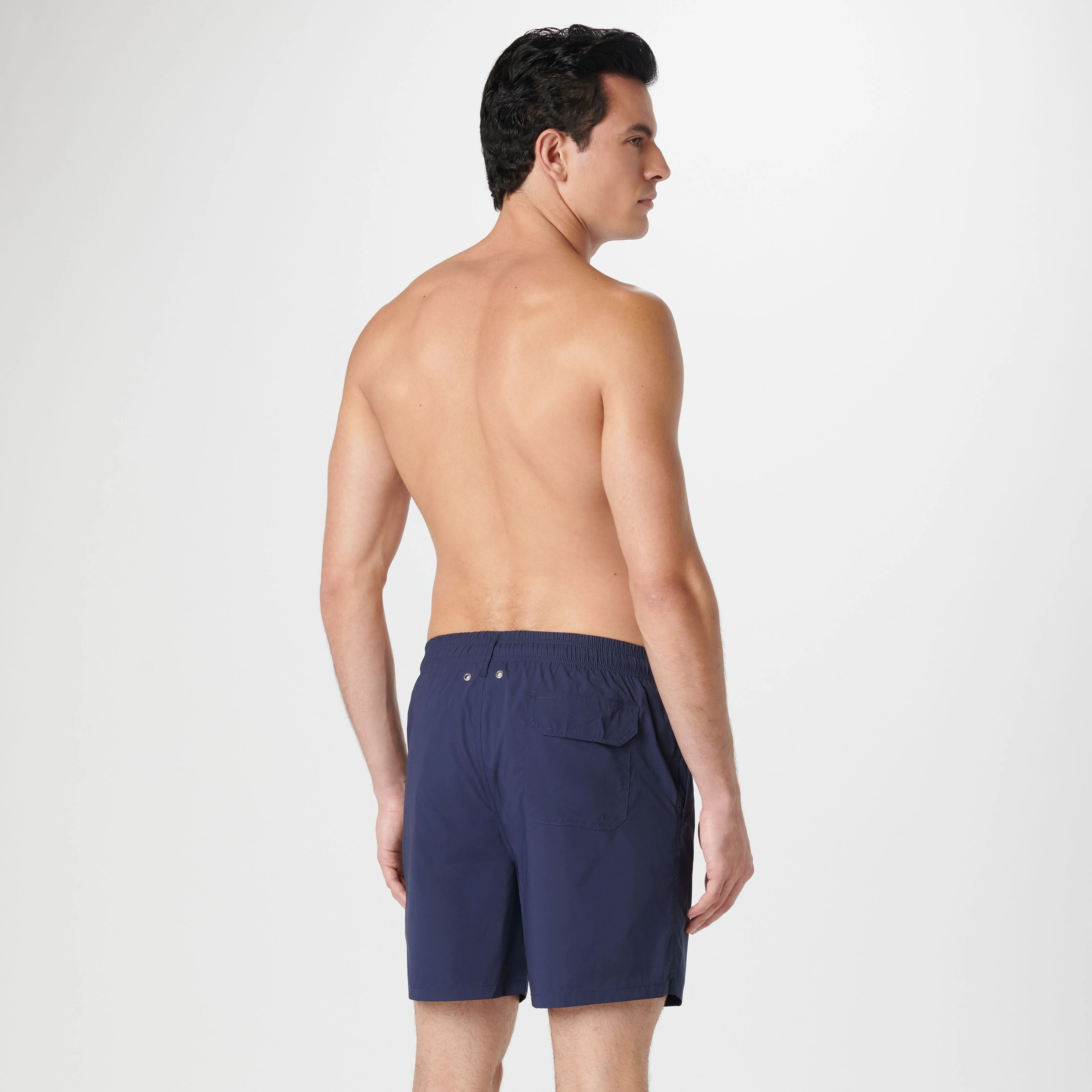 Cosmo Solid Swim Trunks sold by Bugatchi product image thumbnail 4