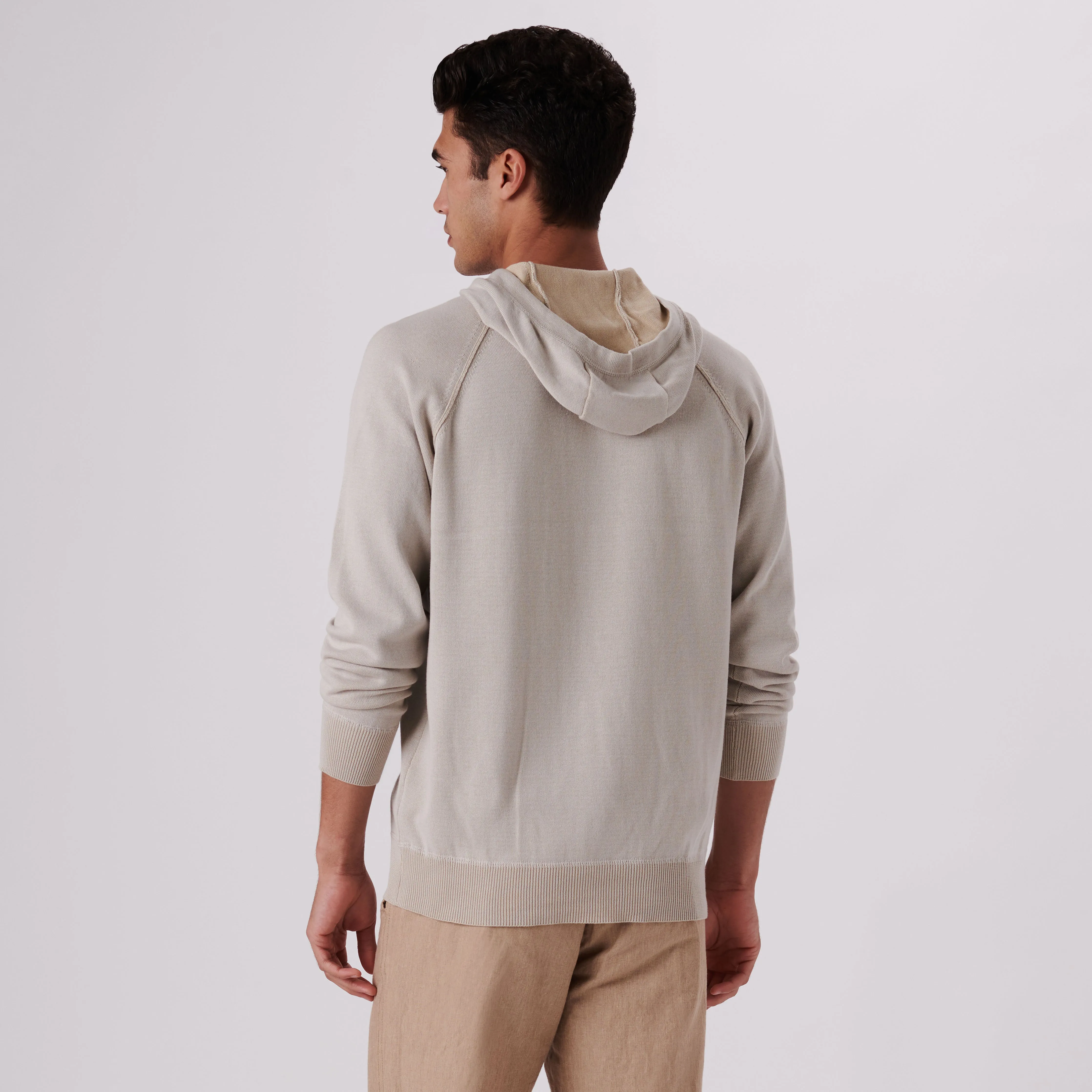 Solid Hoodie Sweater sold by Bugatchi product image thumbnail 4