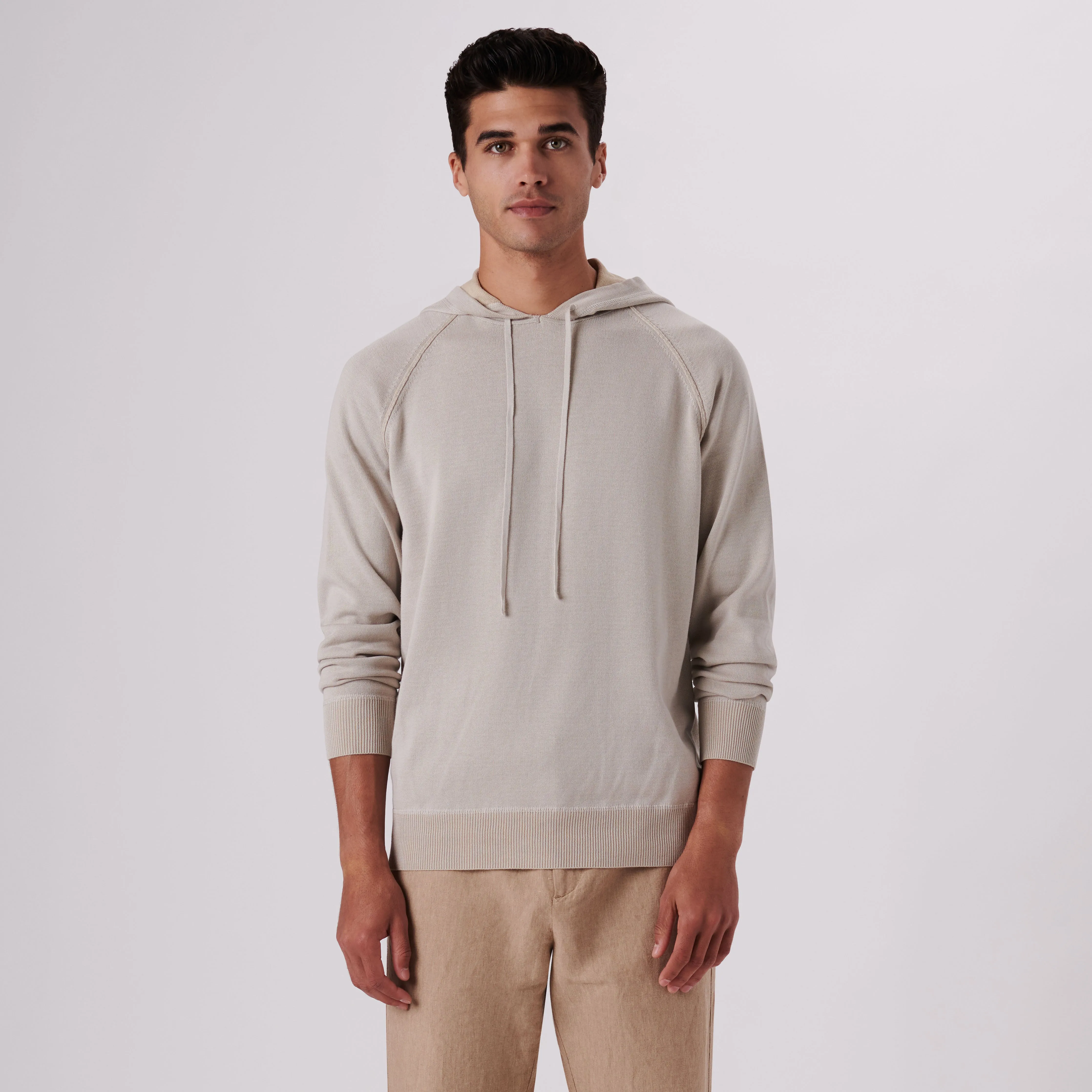 Solid Hoodie Sweater sold by Bugatchi product image thumbnail 2