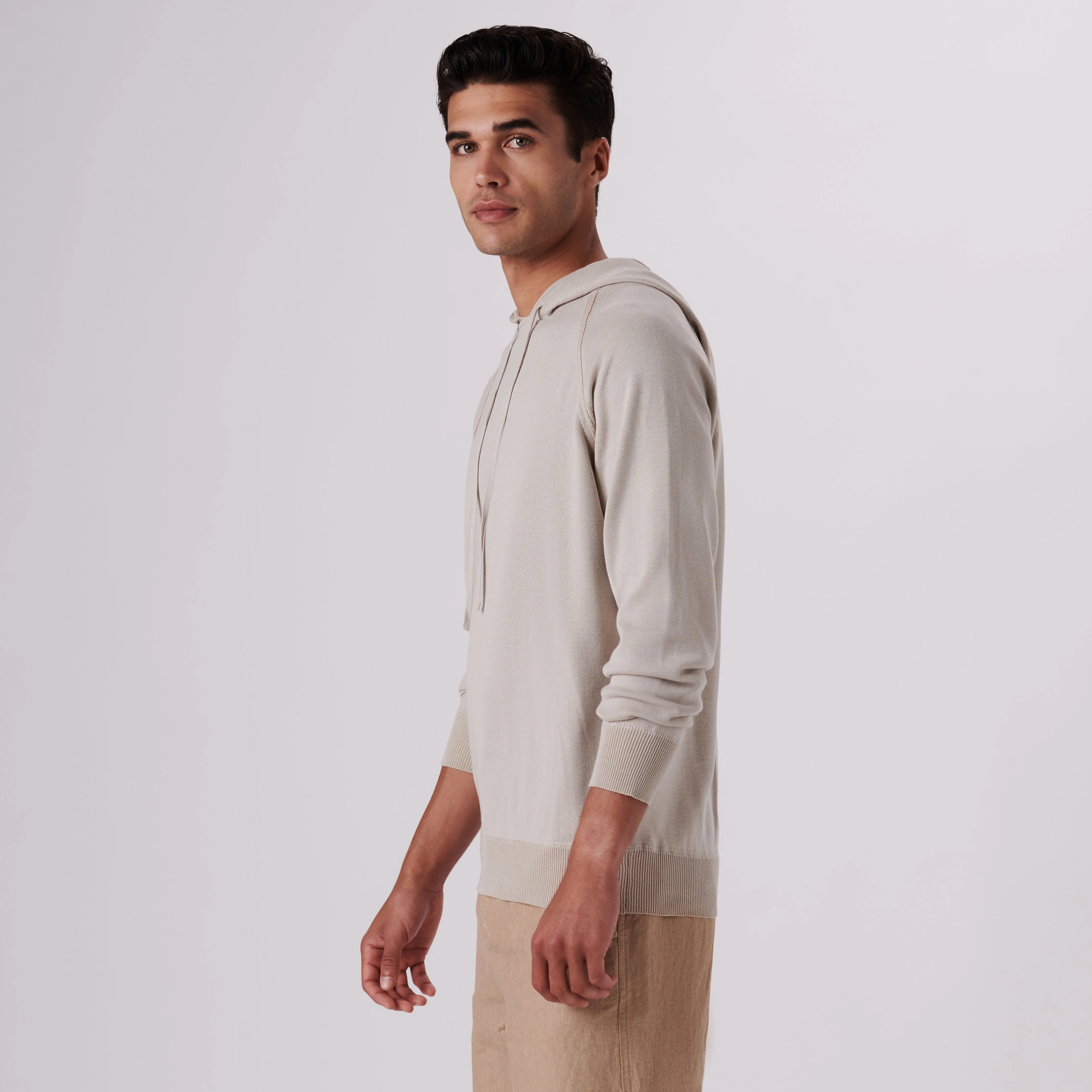 Solid Hoodie Sweater sold by Bugatchi product image thumbnail 3