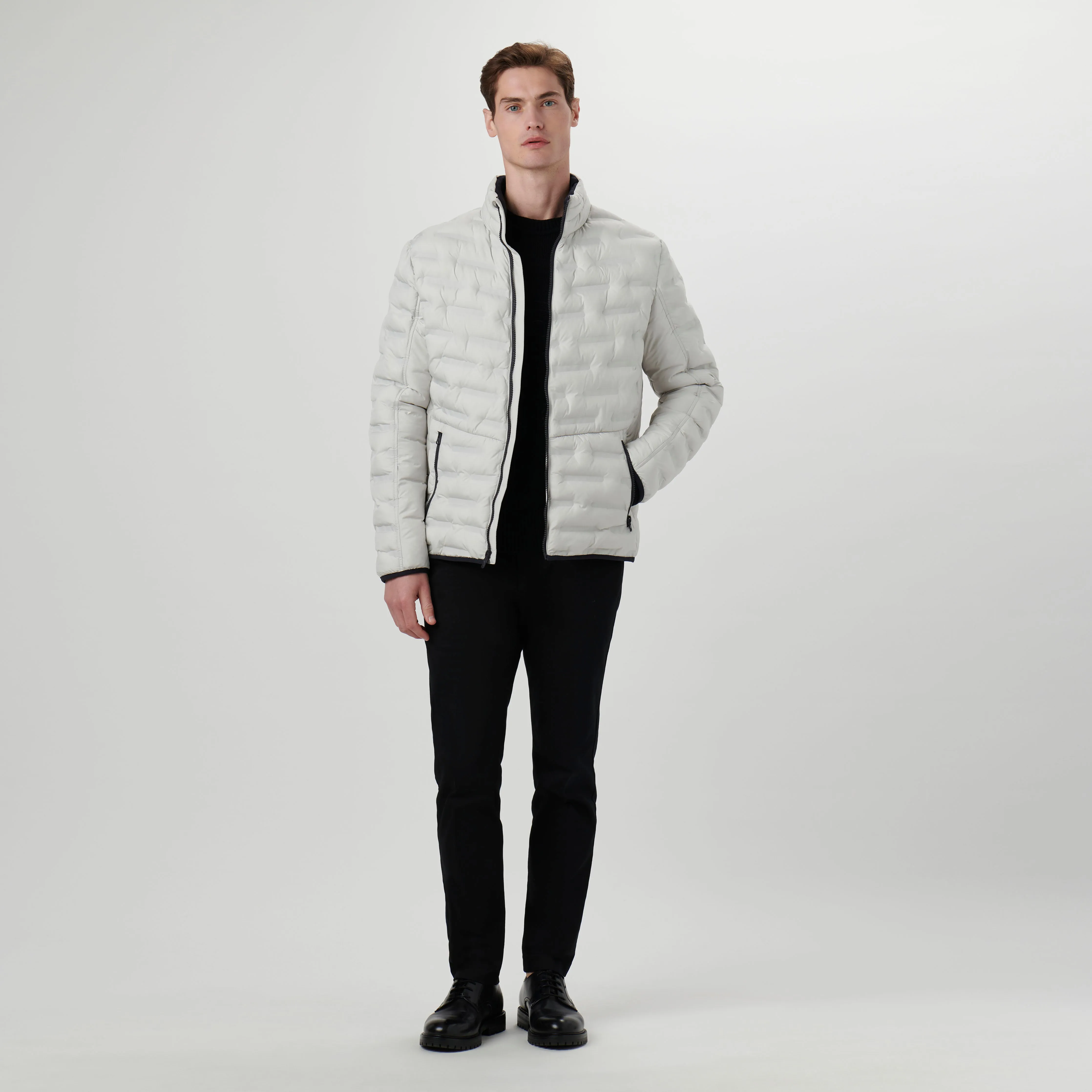 Nylon Bomber Jacket sold by Bugatchi product image thumbnail 5