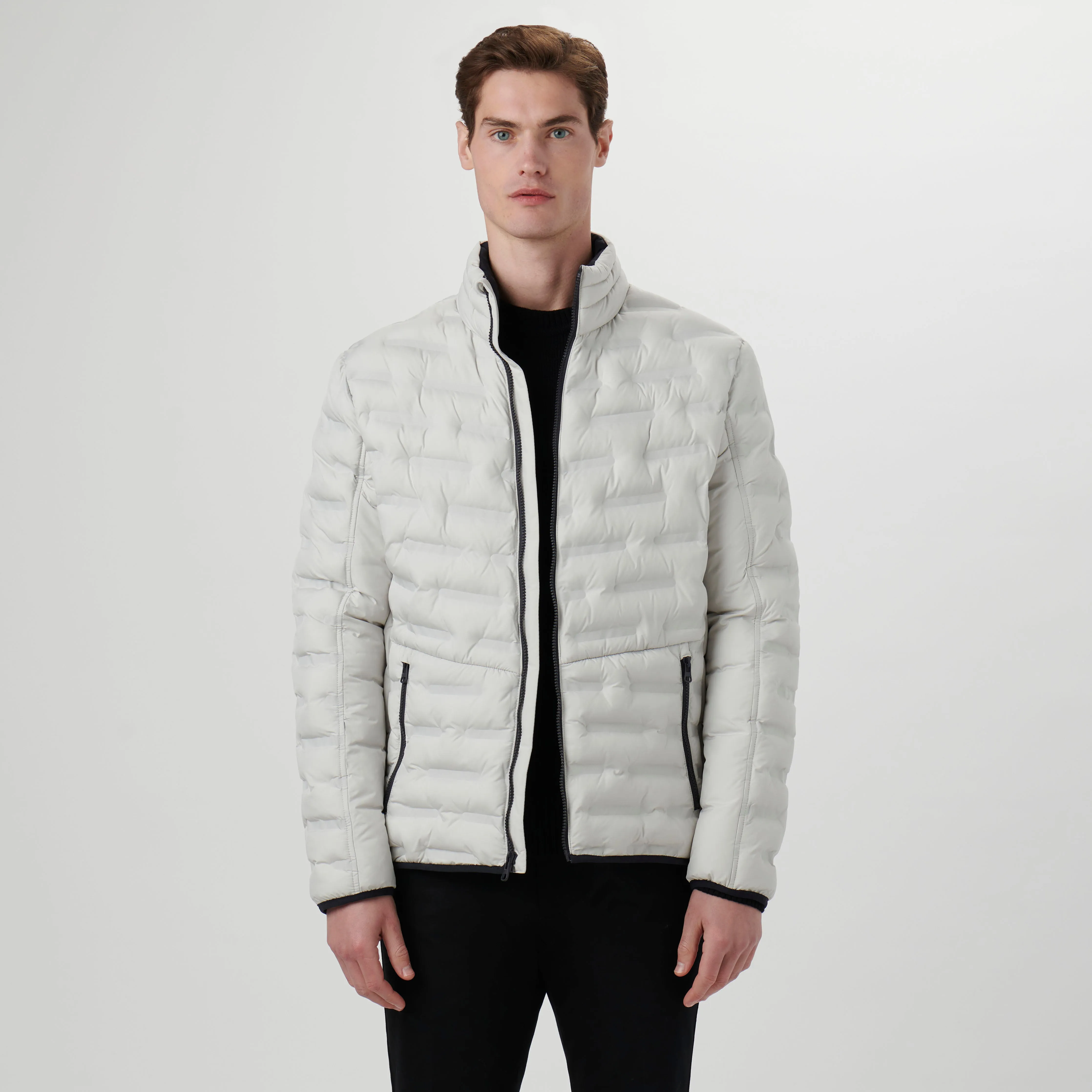 Nylon Bomber Jacket sold by Bugatchi product image thumbnail 2