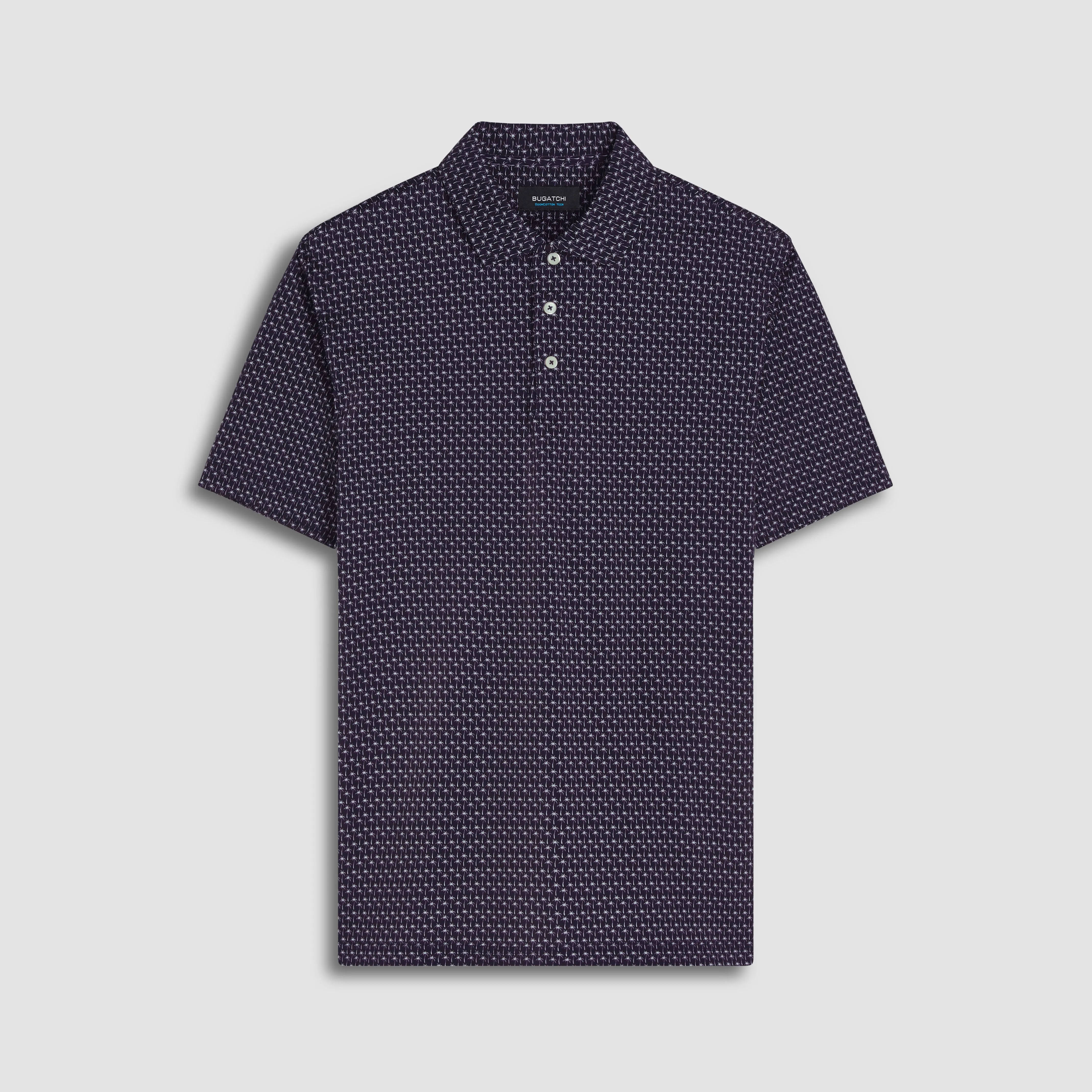 Victor Palm Trees Print OoohCotton Polo sold by Bugatchi
