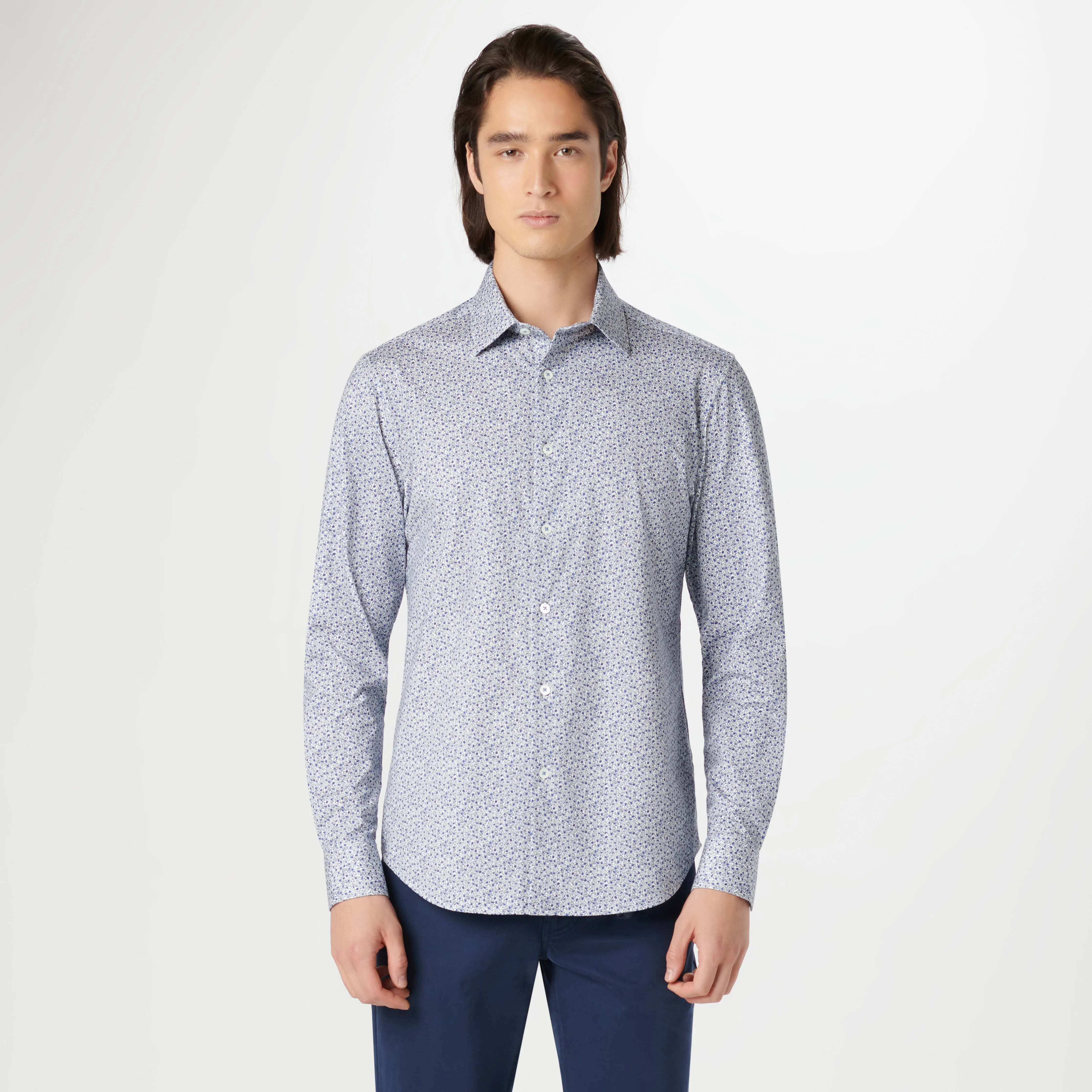 James Floral Paisley OoohCotton Shirt sold by Bugatchi product image thumbnail 2