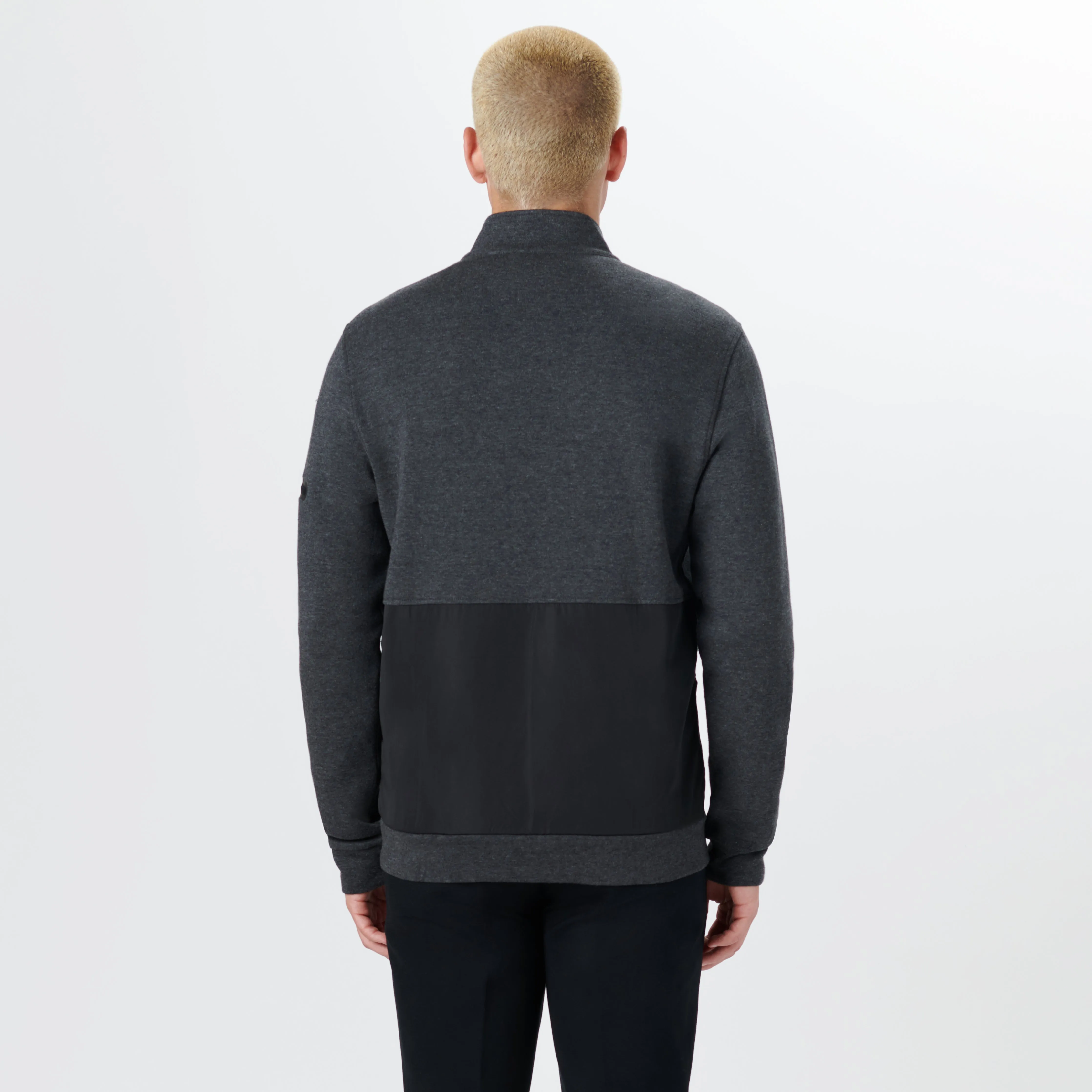 Long Sleeve Quarter Zip Pullover sold by Bugatchi product image thumbnail 4