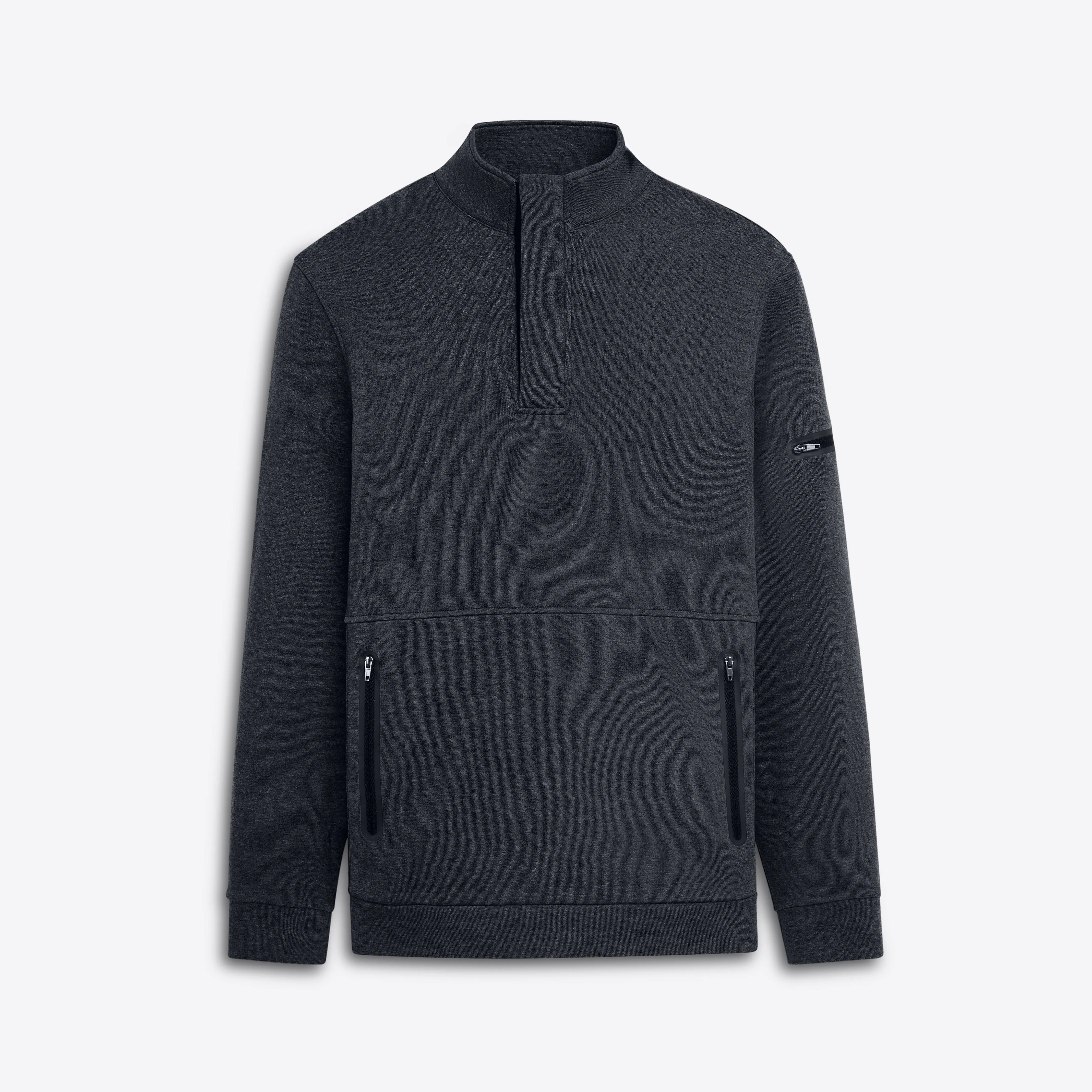 Long Sleeve Quarter Zip Pullover sold by Bugatchi