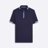 Short Sleeve Quarter Zip Polo sold by Bugatchi