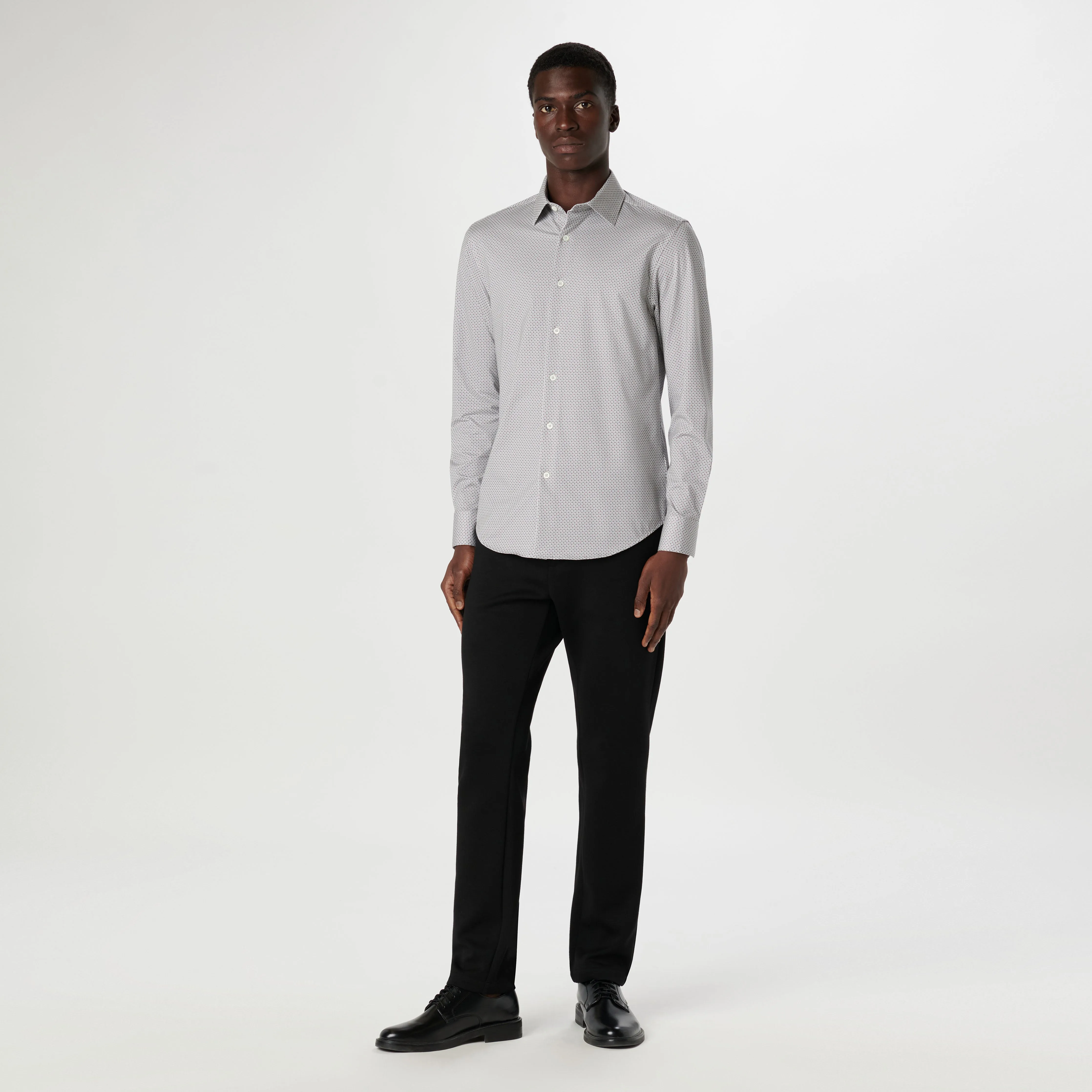 James Geometric OoohCotton Shirt sold by Bugatchi product image thumbnail 5