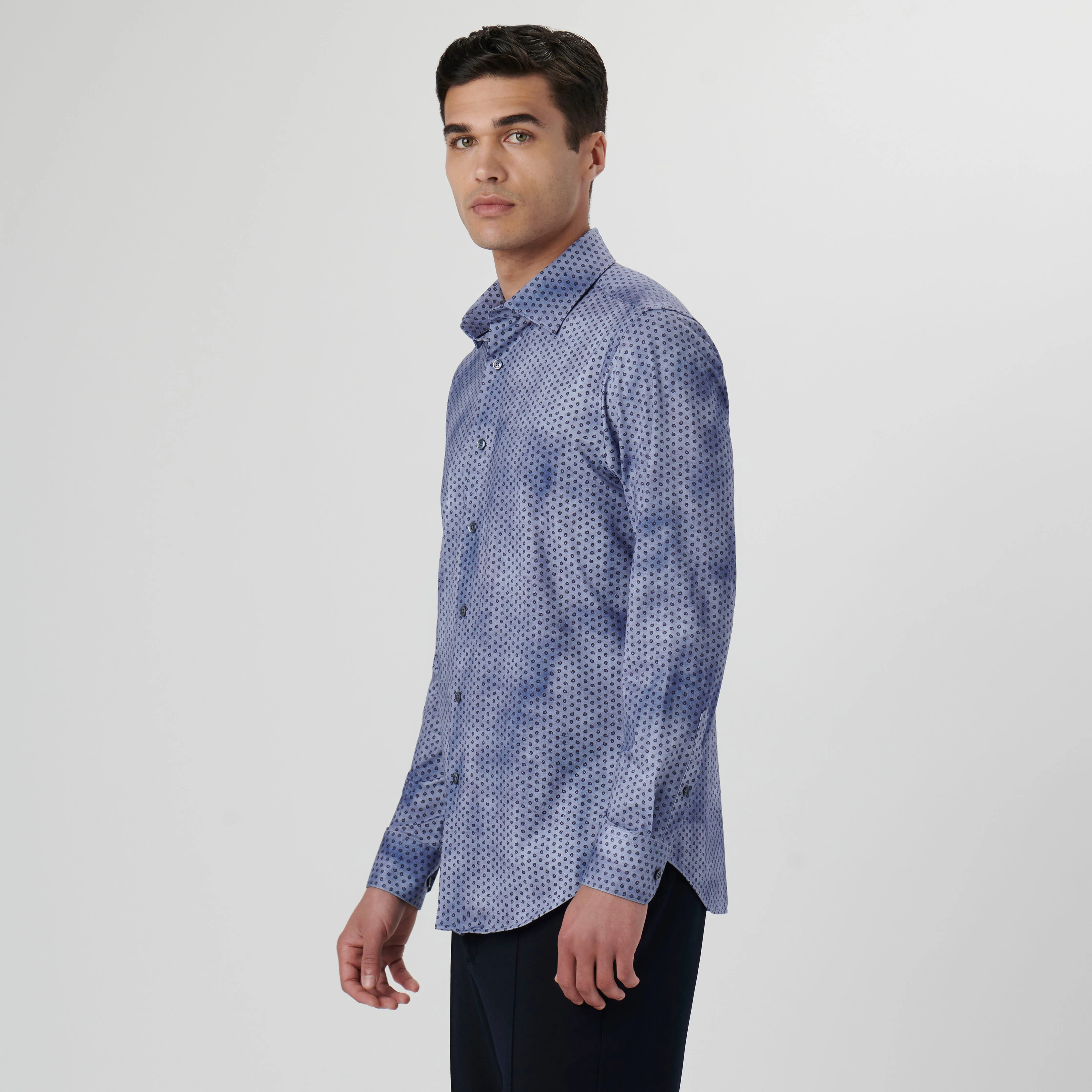James Paisley OoohCotton Shirt sold by Bugatchi product image thumbnail 3