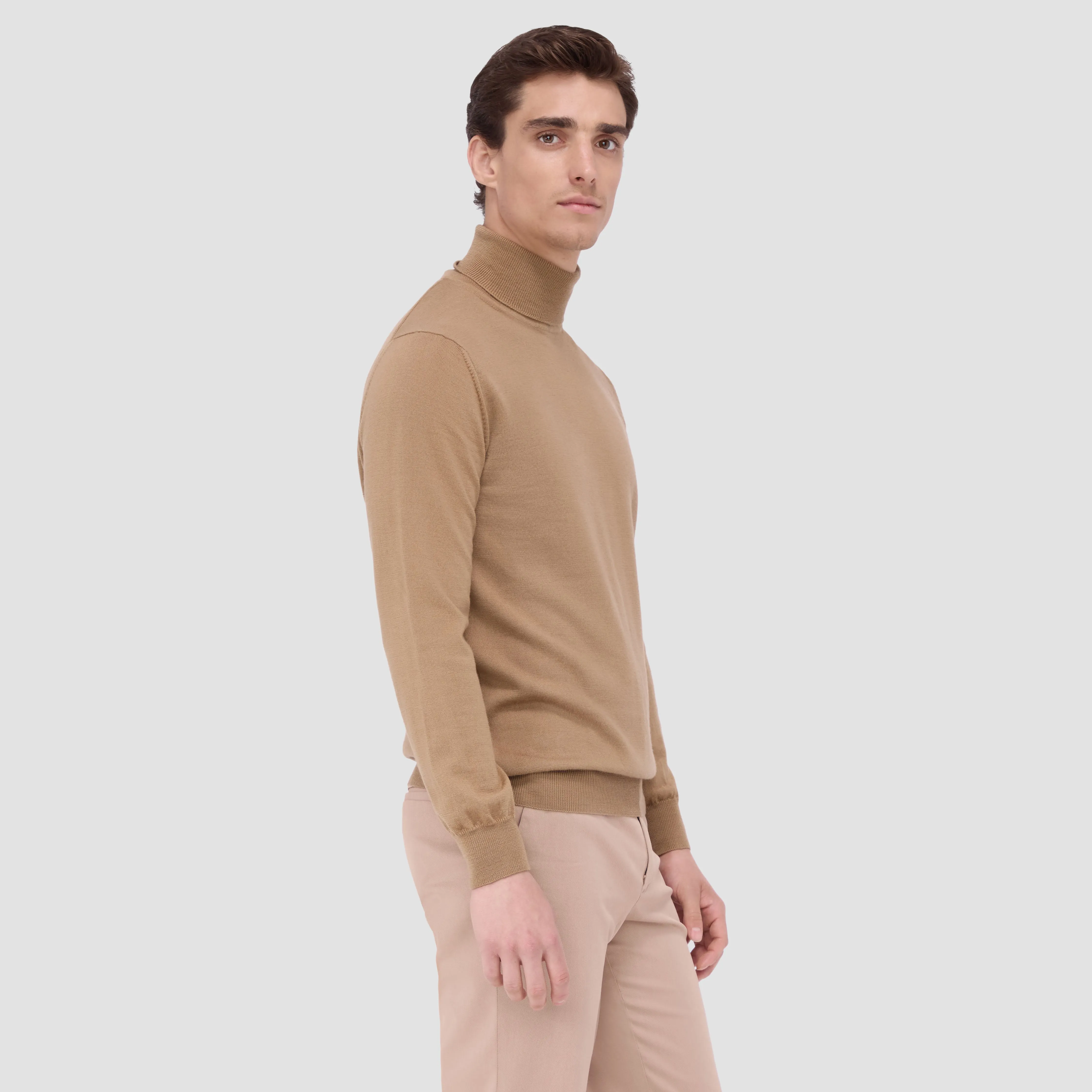 Sawyer Turtleneck Super Merino Sweater sold by Bugatchi product image thumbnail 3