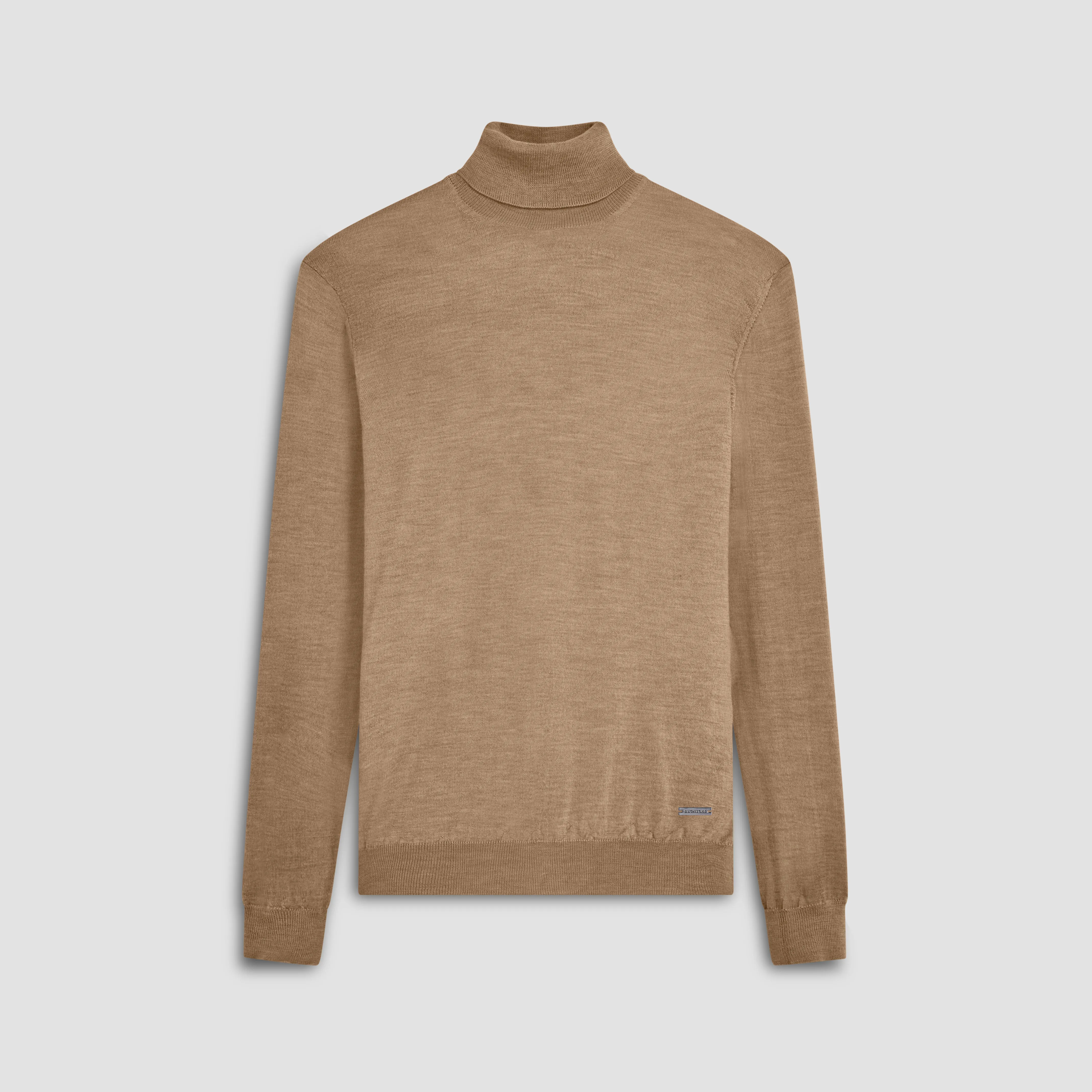 Sawyer Turtleneck Super Merino Sweater sold by Bugatchi