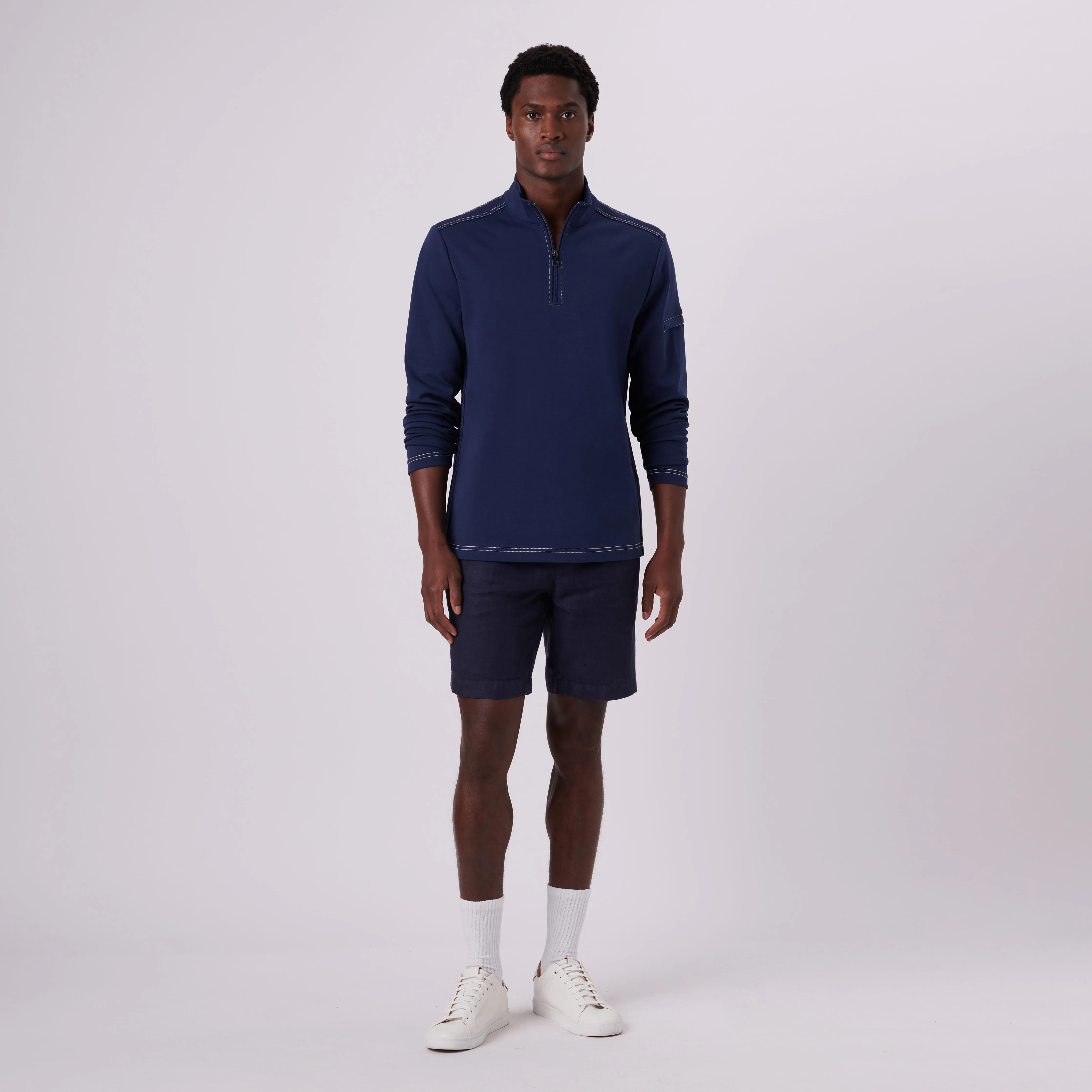 Quarter Zip Pullover sold by Bugatchi product image thumbnail 5