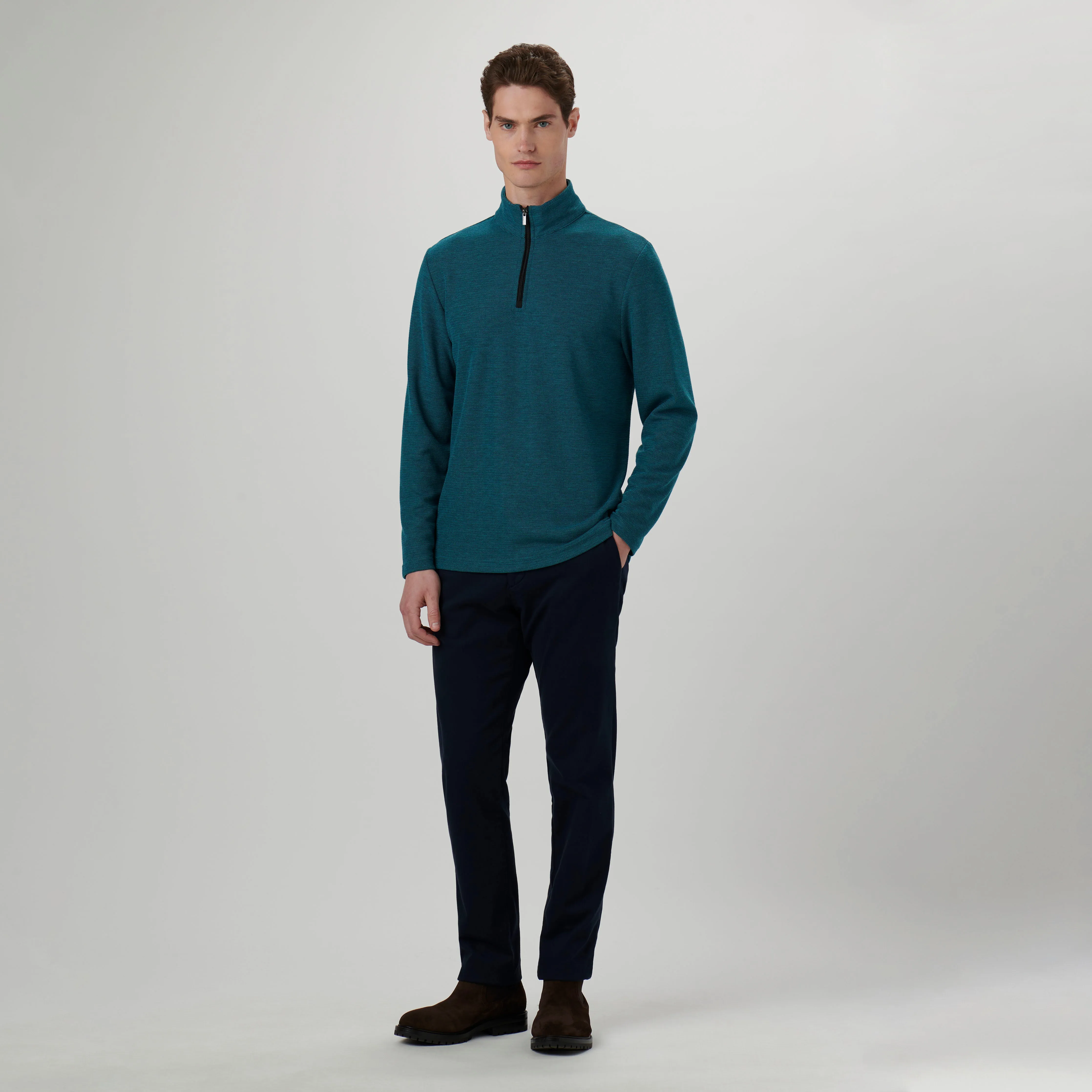 Quarter Zip Pullover sold by Bugatchi product image thumbnail 5