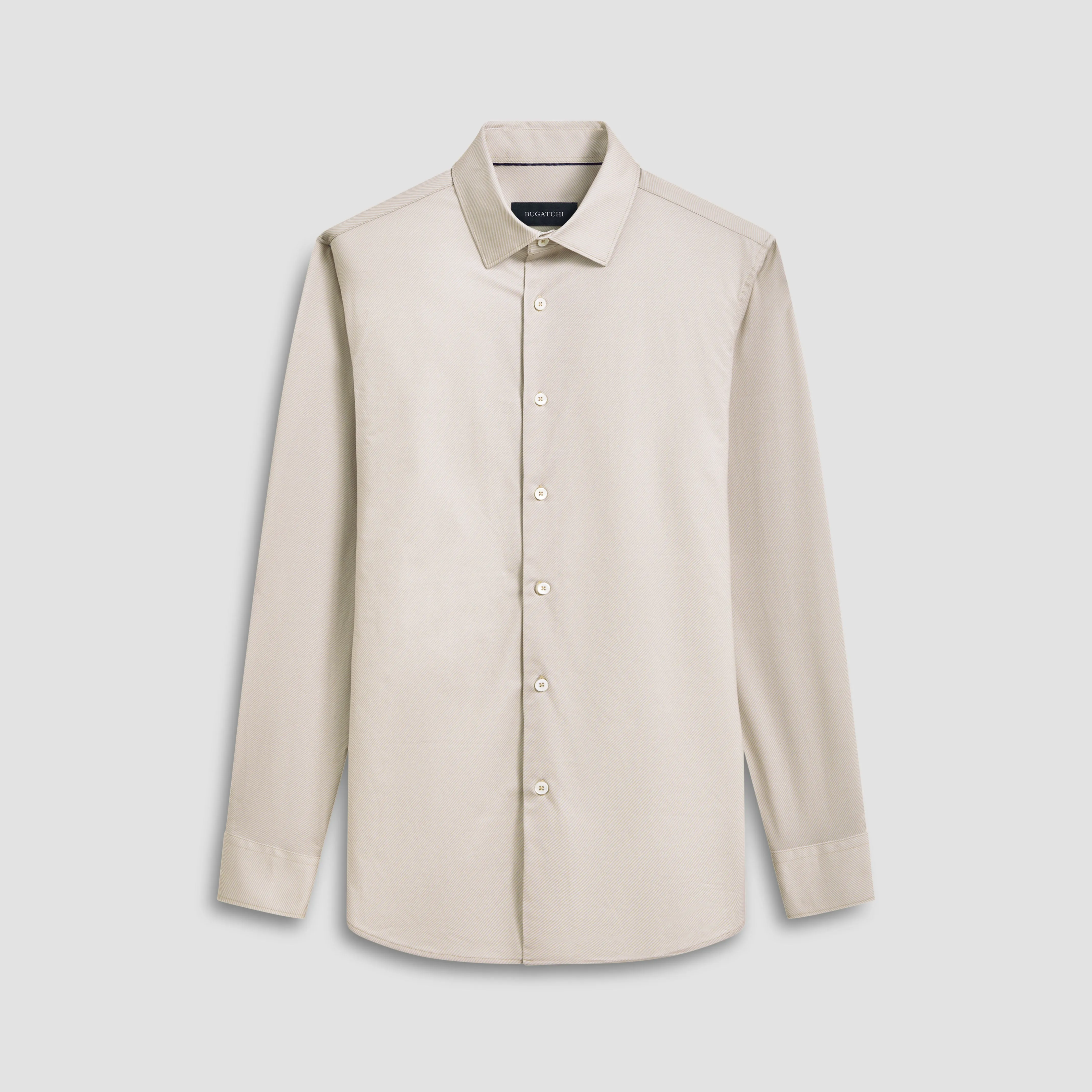 James Diagonal Pin Stripe OoohCotton Shirt sold by Bugatchi