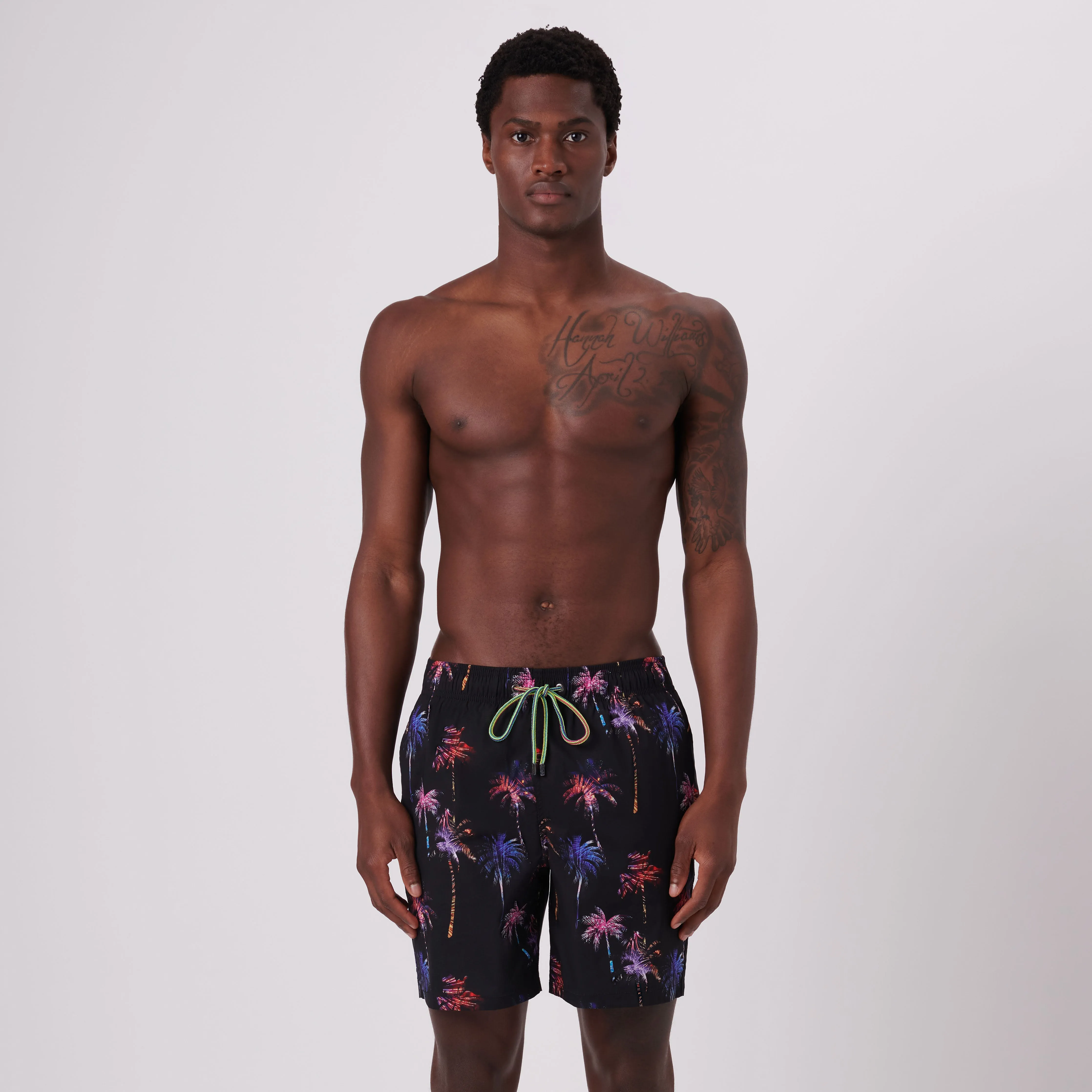 Cosmo Palm Trees Swim Trunks sold by Bugatchi product image thumbnail 3