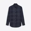 JAMES Plaid Check OoohCotton Shirt sold by Bugatchi