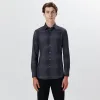 JAMES Plaid Check OoohCotton Shirt sold by Bugatchi