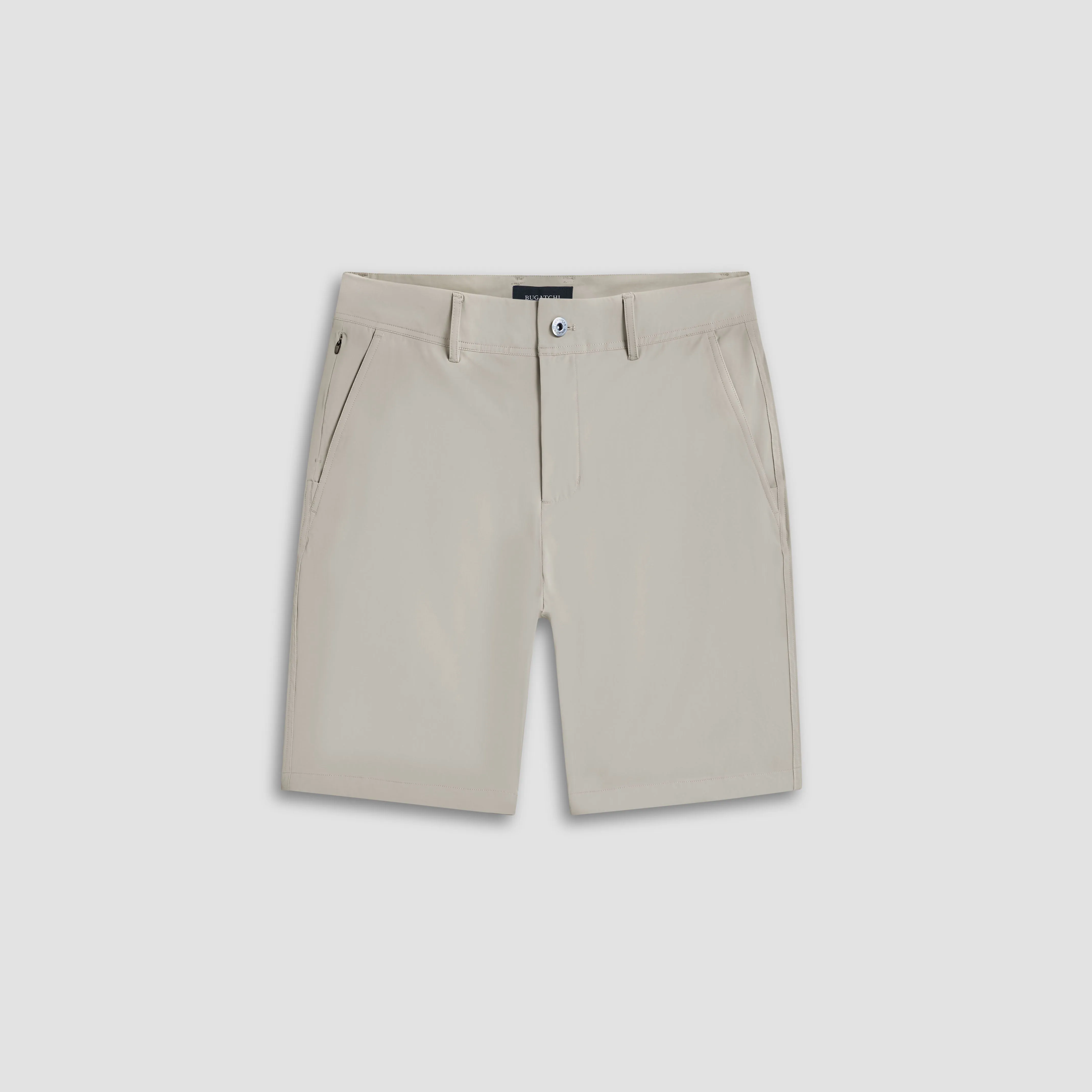 Solid Bermuda Short sold by Bugatchi