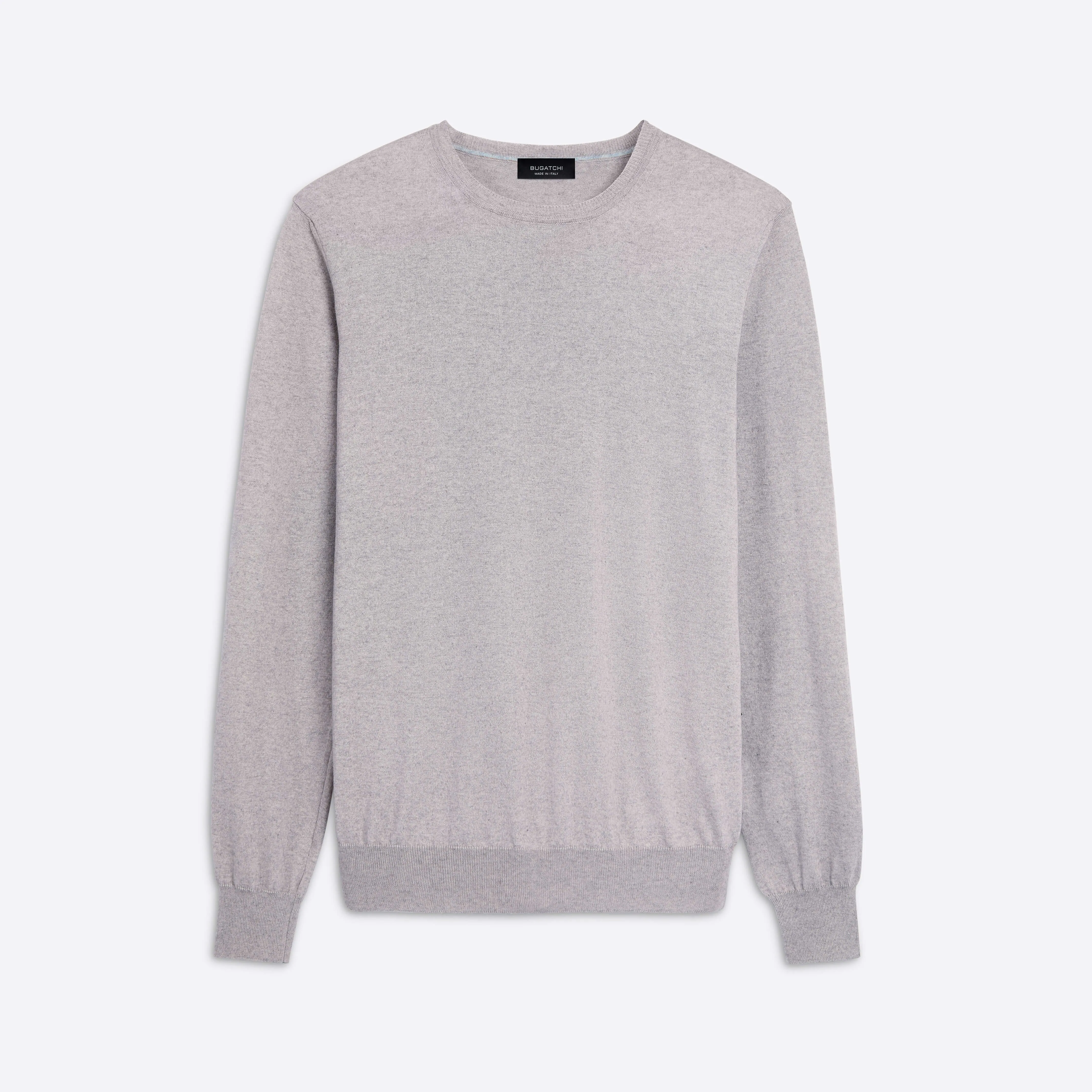Heather Crew Neck Sweater sold by Bugatchi