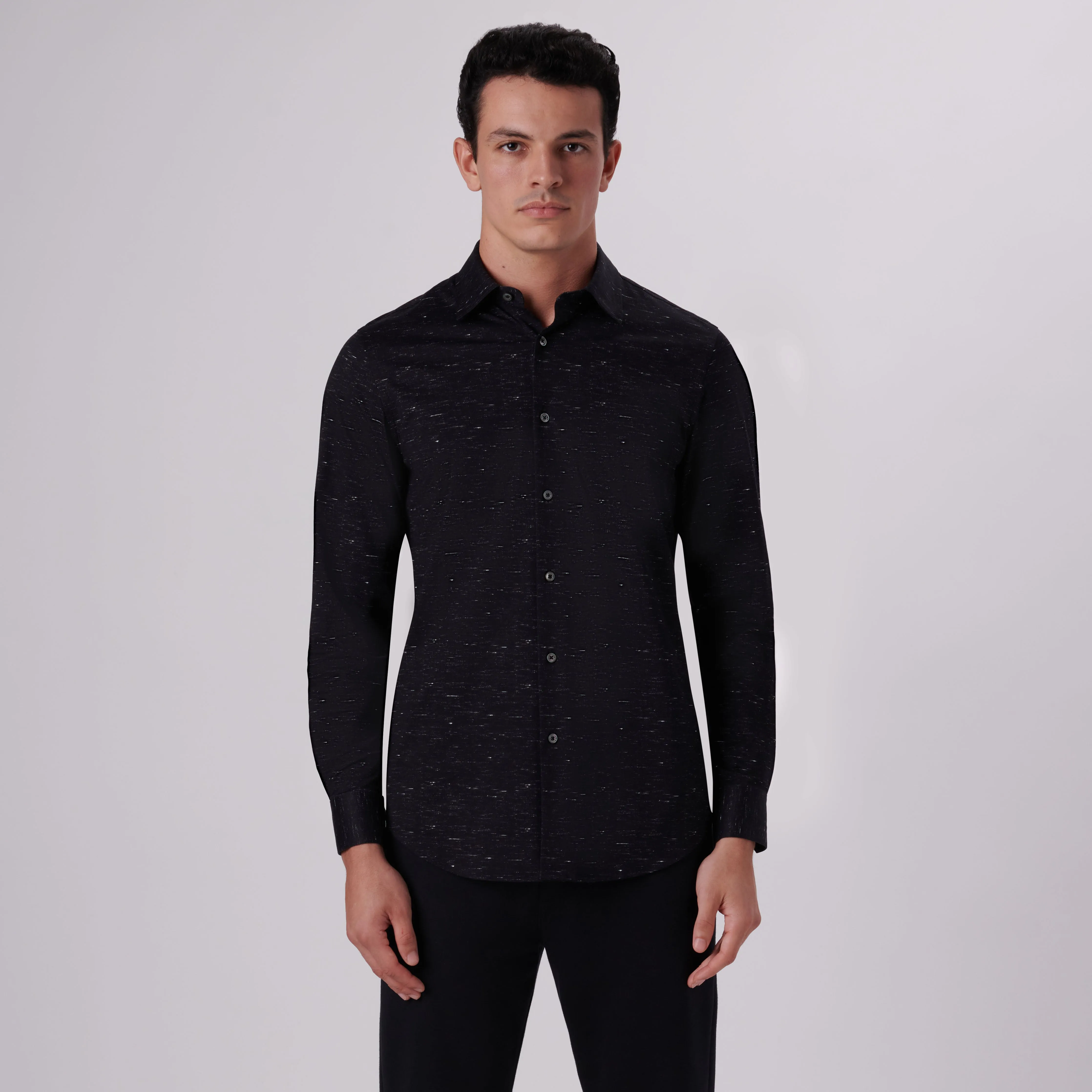 James Heather Print OoohCotton Shirt sold by Bugatchi product image thumbnail 2